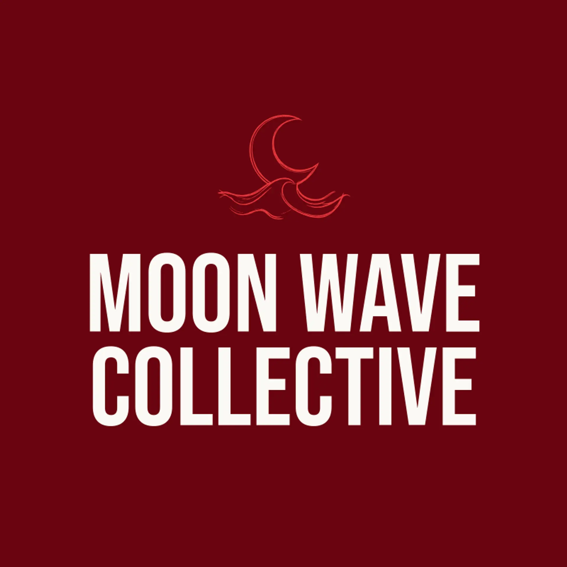 Moon Wave Collective logo for moon