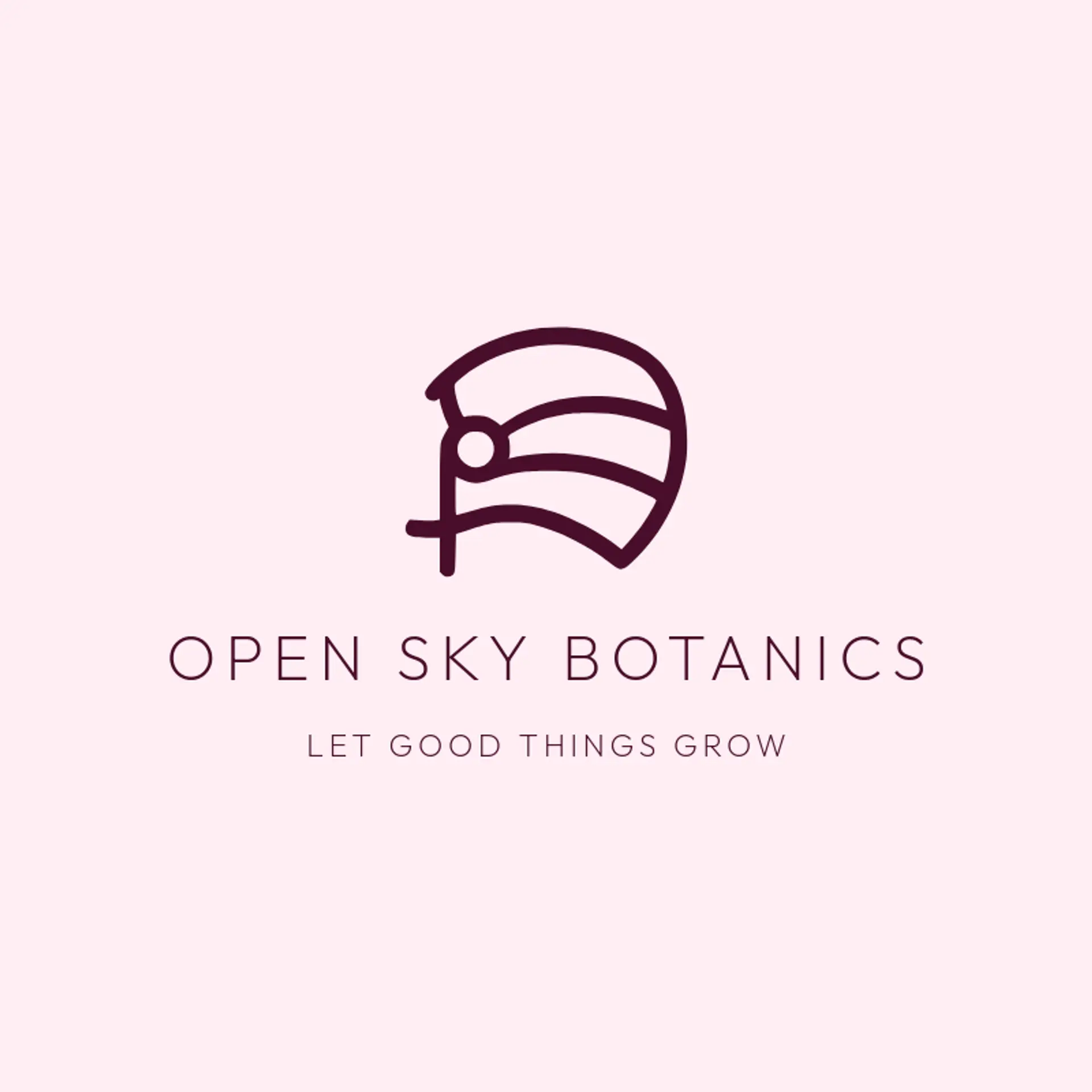 Open Sky Botanics logo for native