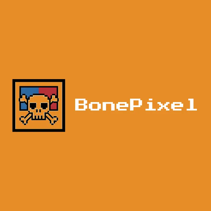 Skull and crossbones Roblox avatar logo for a pirate crew