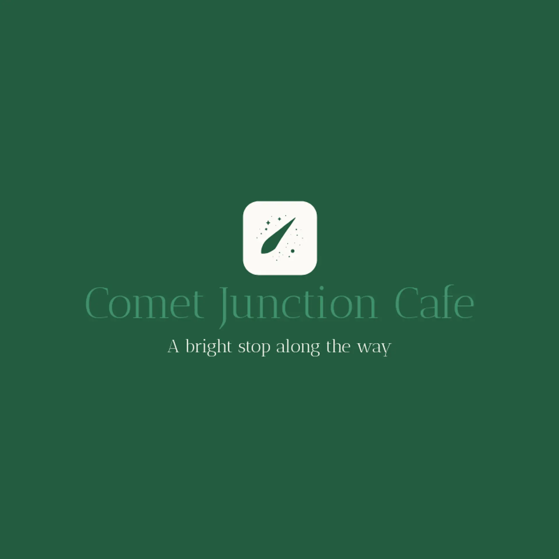 Comet Junction Cafe logo for comet
