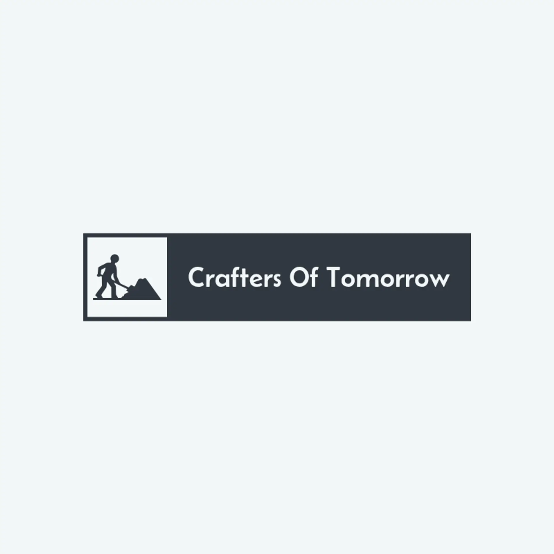 Crafters of Tomorrow logo for construction
