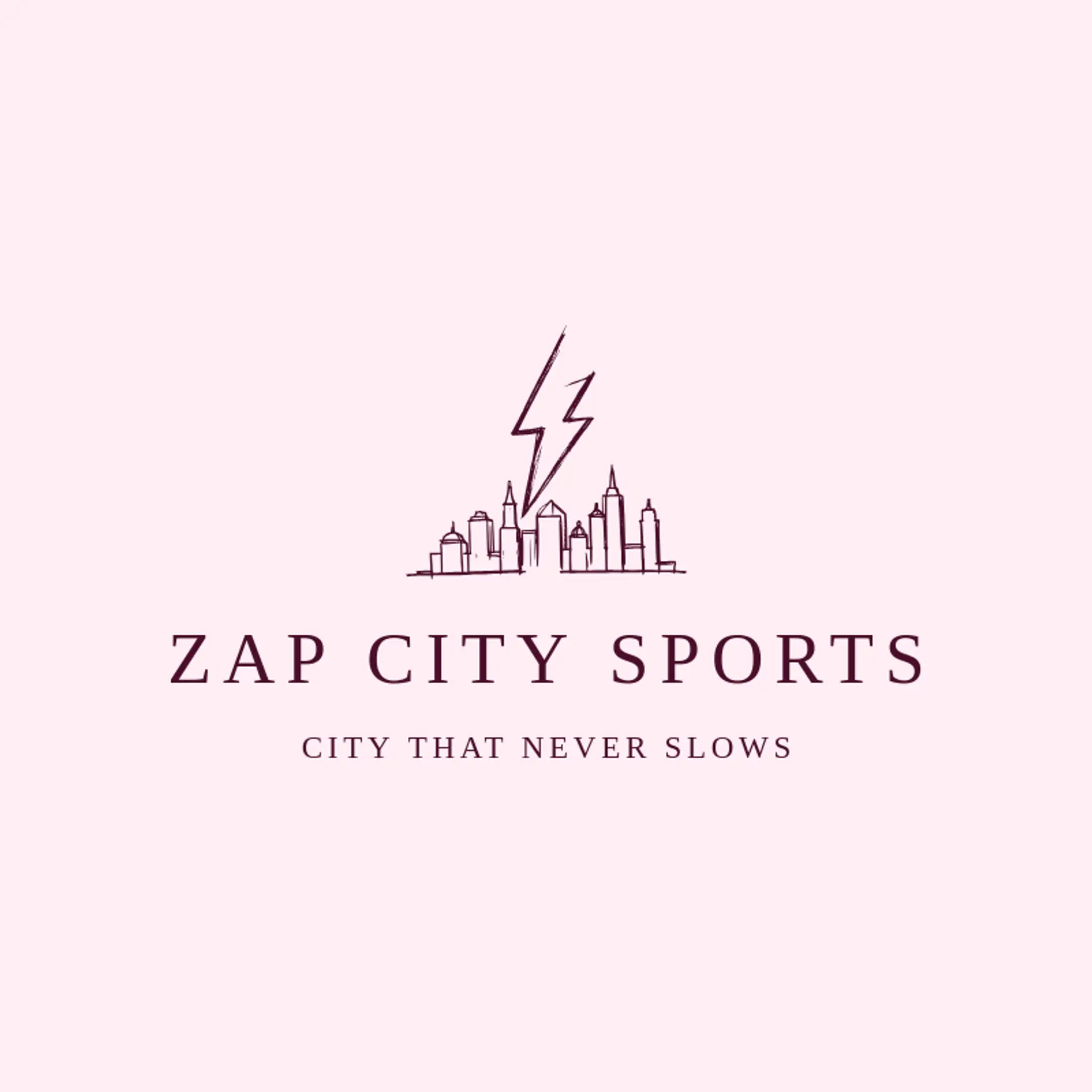 Zap City Sports logo for lightning bolt