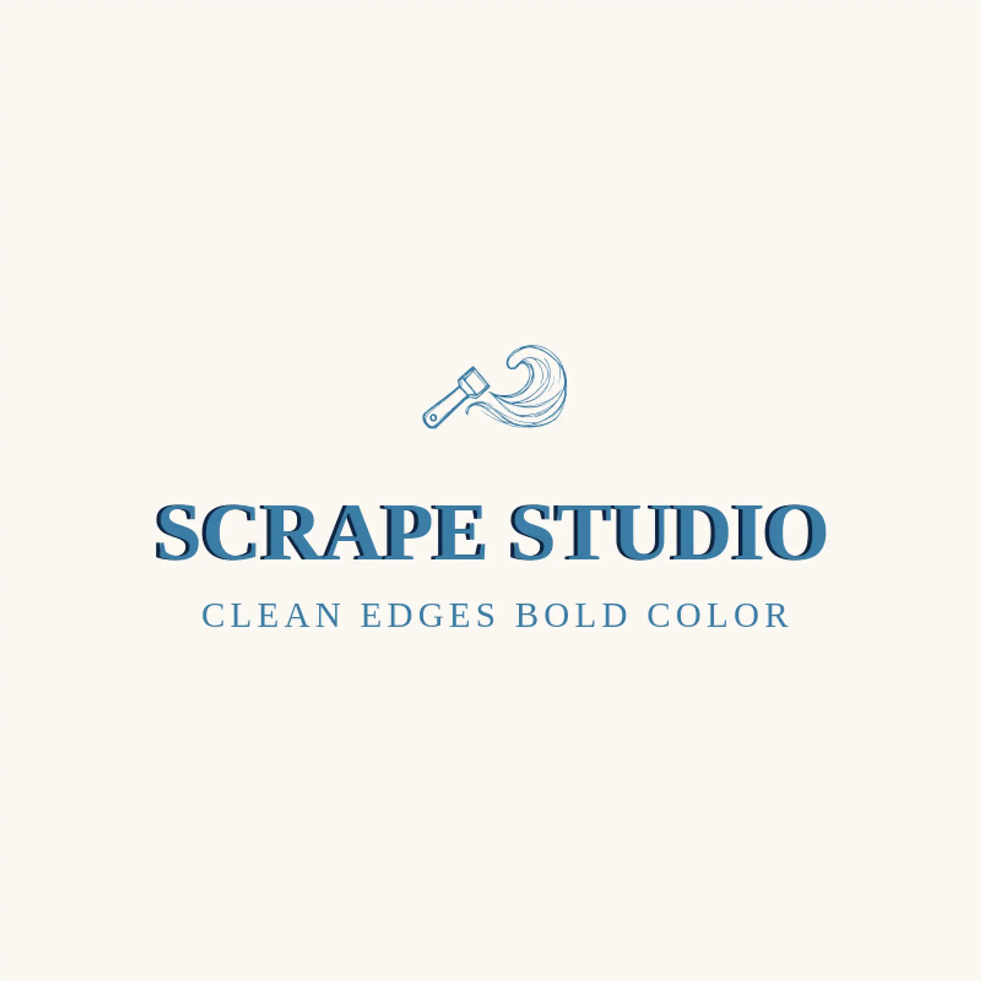 Scrape Studio logo for paint