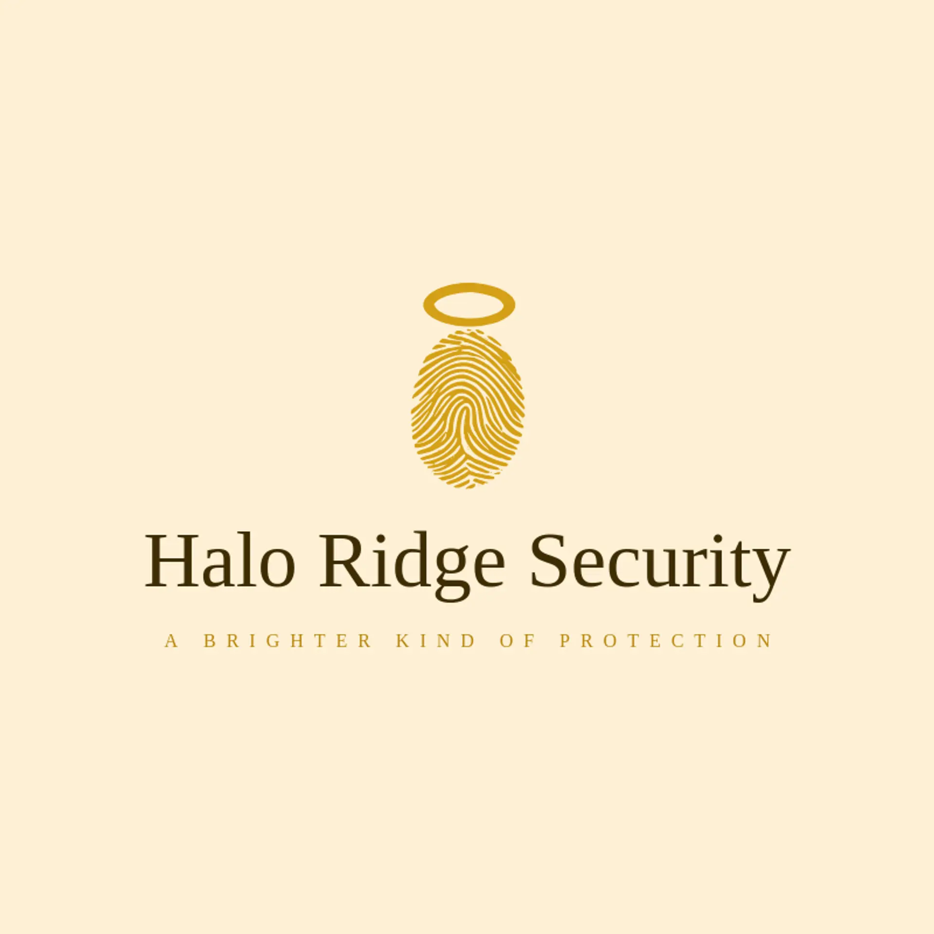 Halo Ridge Security logo for fingerprint