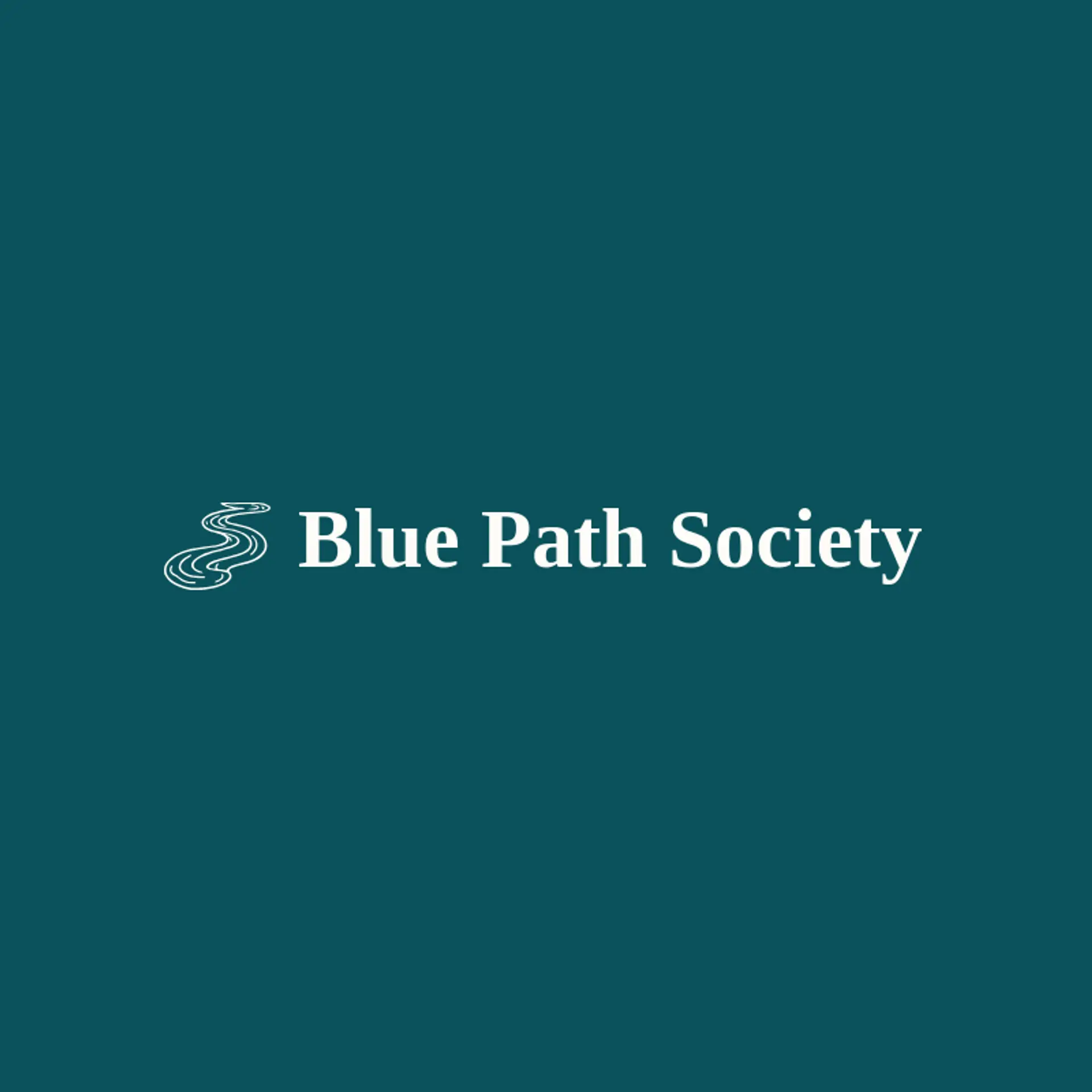 Blue Path Society logo for park