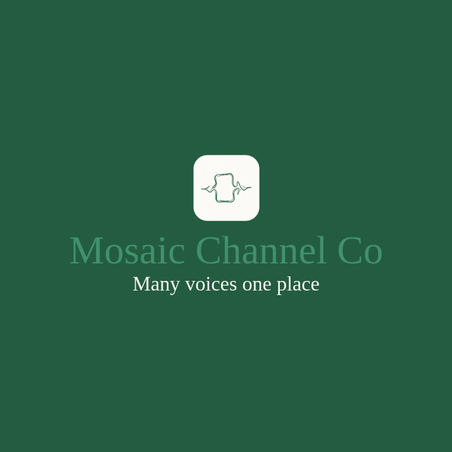 Mosaic Channel Co logo for streaming