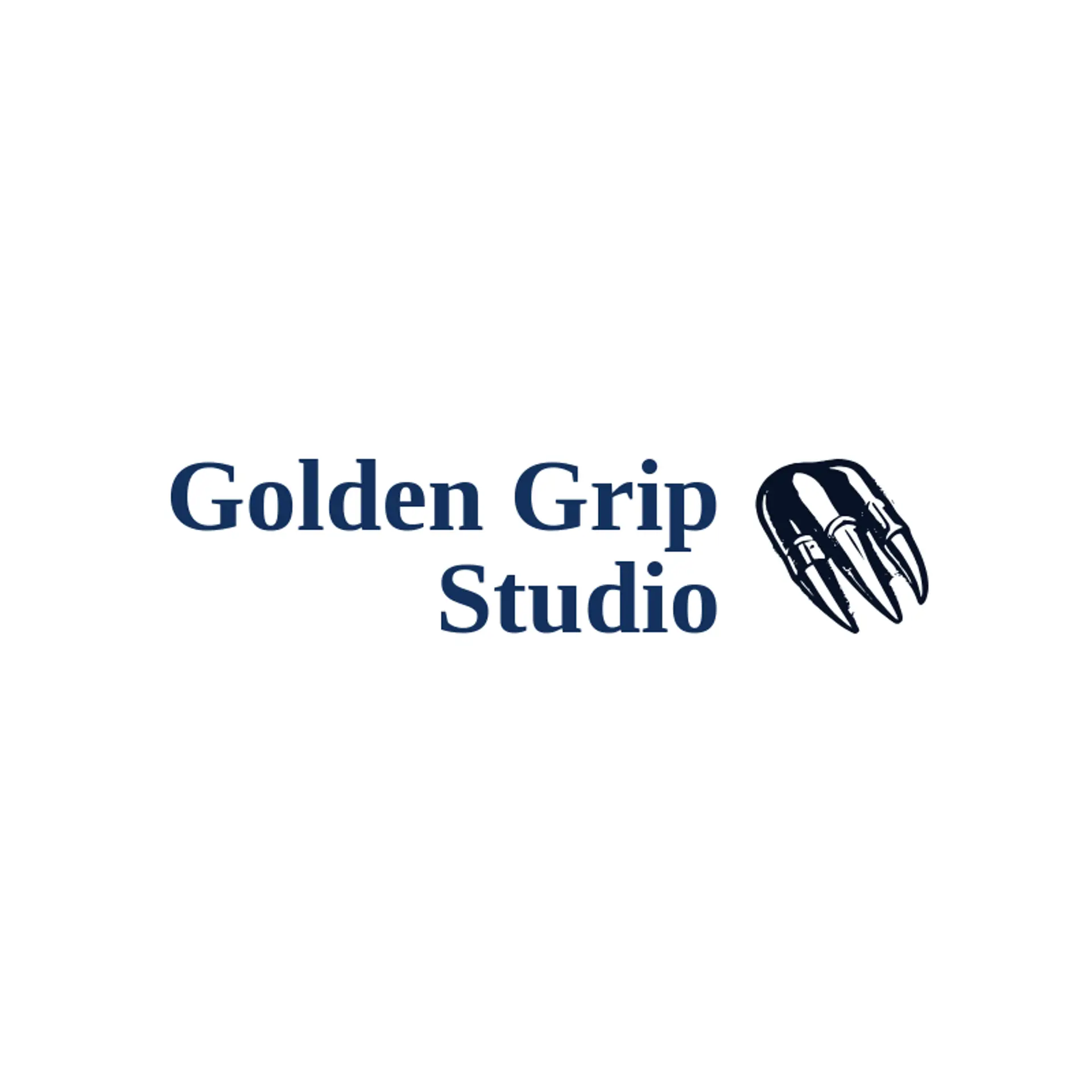 Golden Grip Studio logo for claw