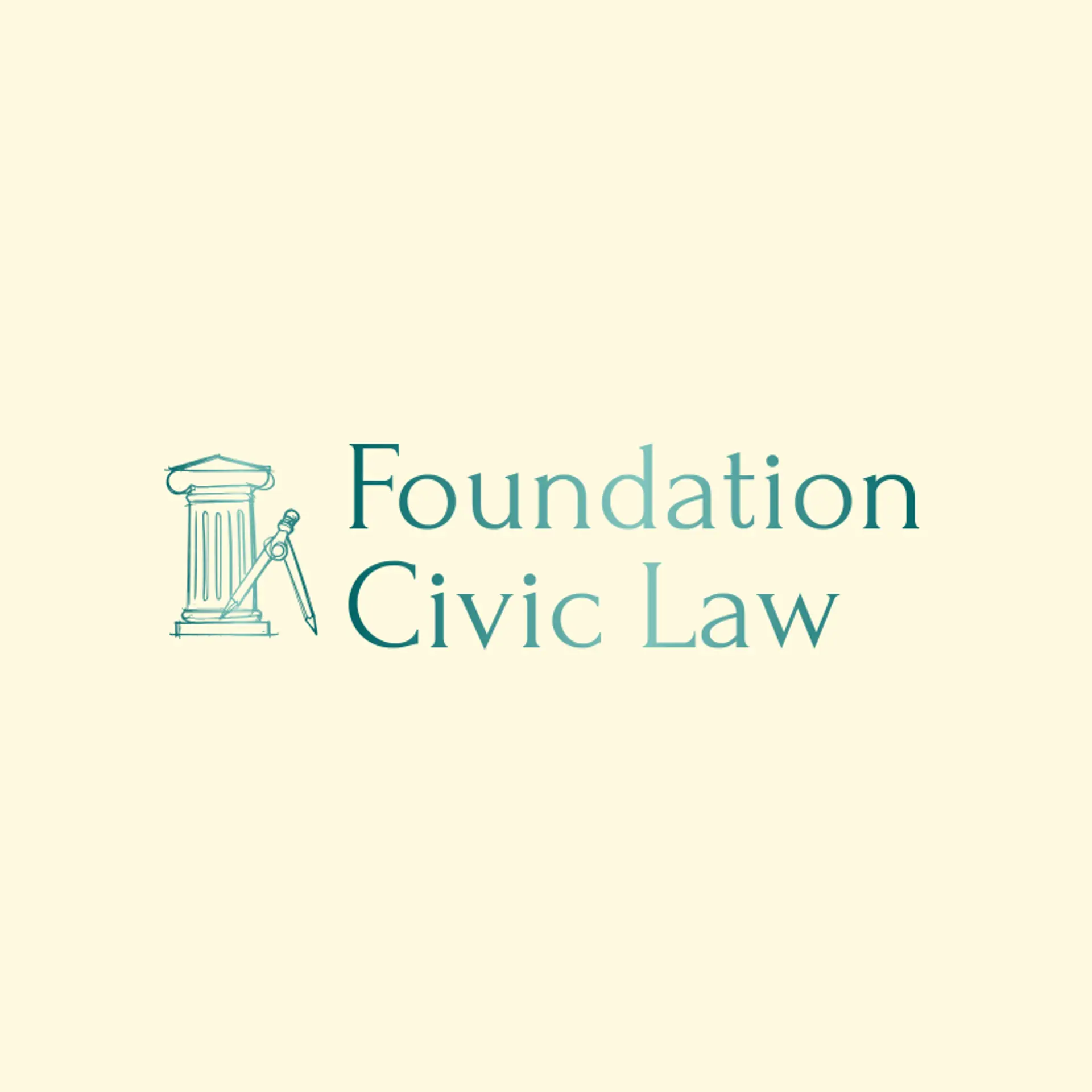 Foundation Civic Law logo for justice