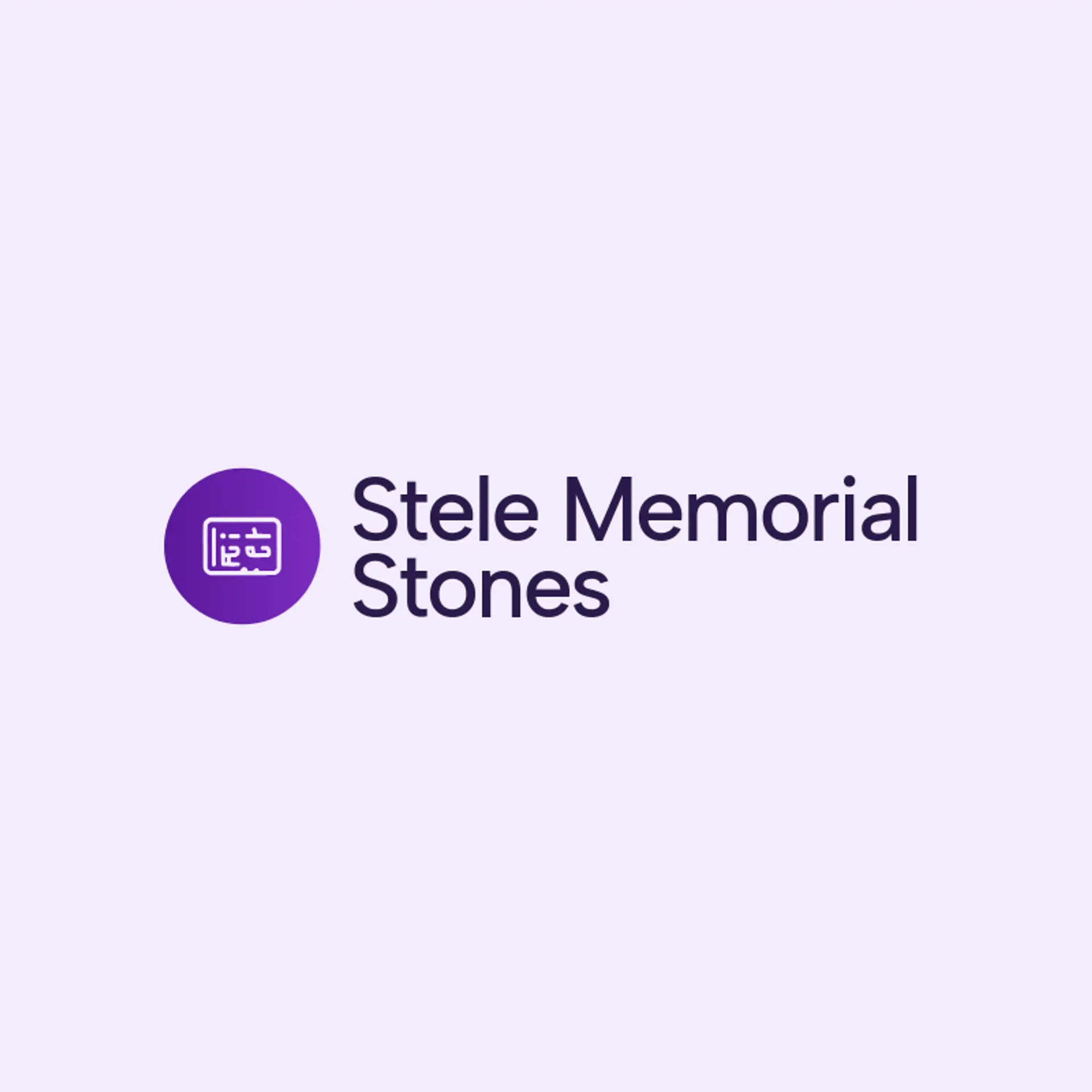 Stele Memorial Stones logo for athens