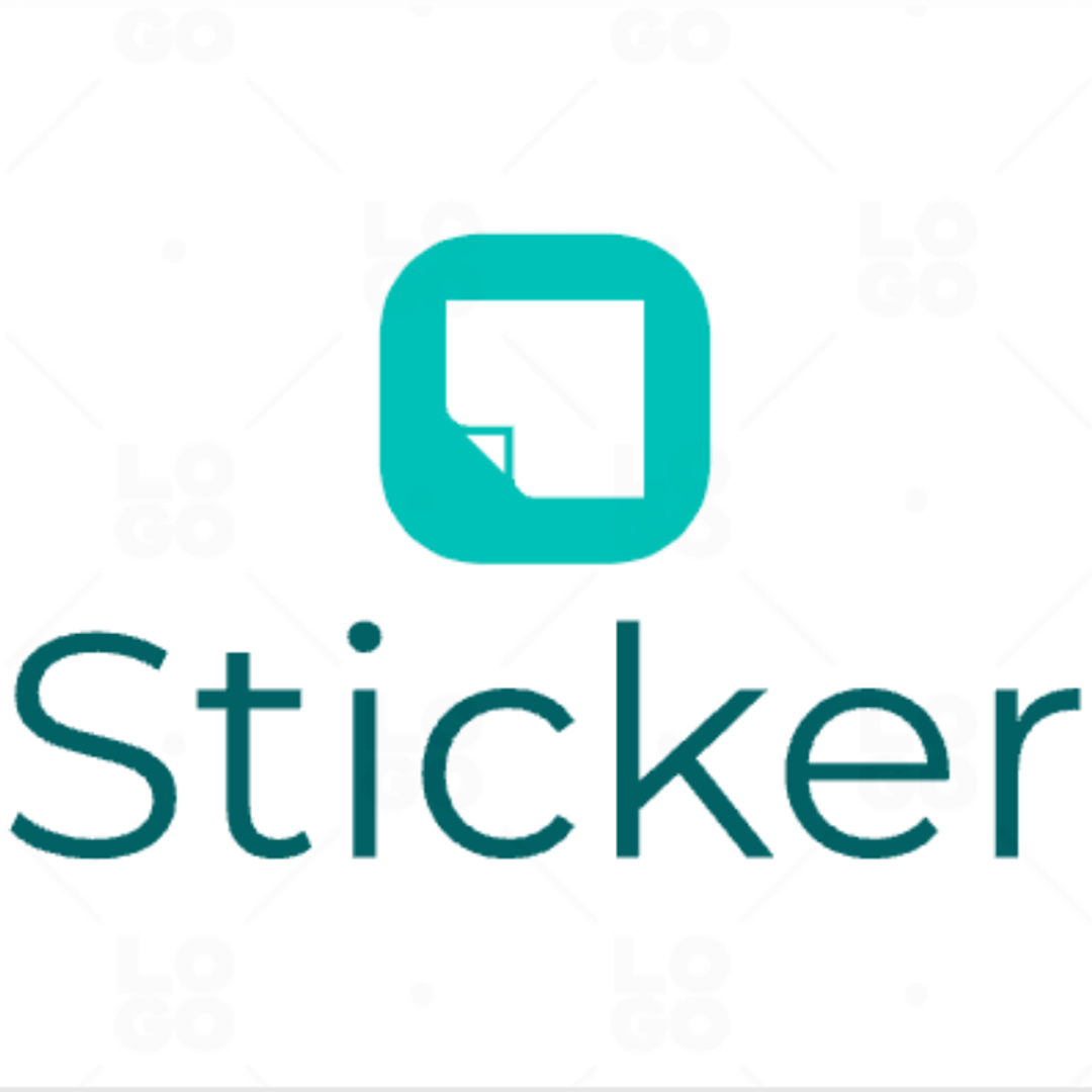 logo sticker design