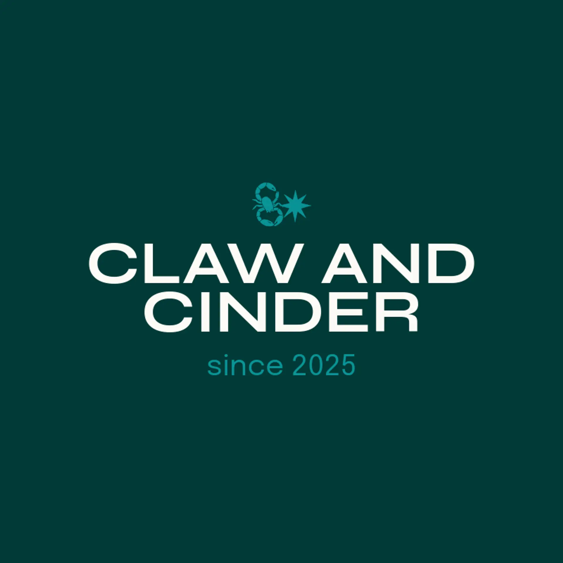 Claw and Cinder logo for scorpion
