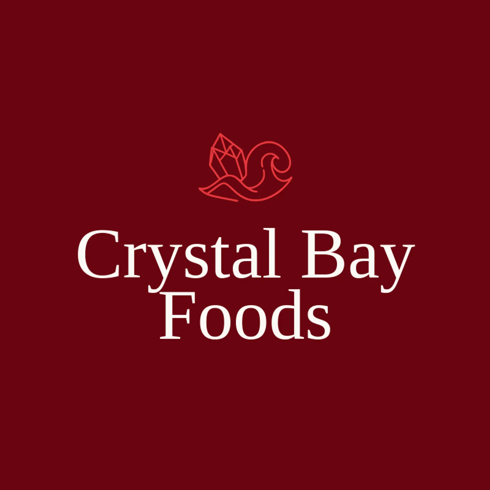 Crystal Bay Foods logo for salt