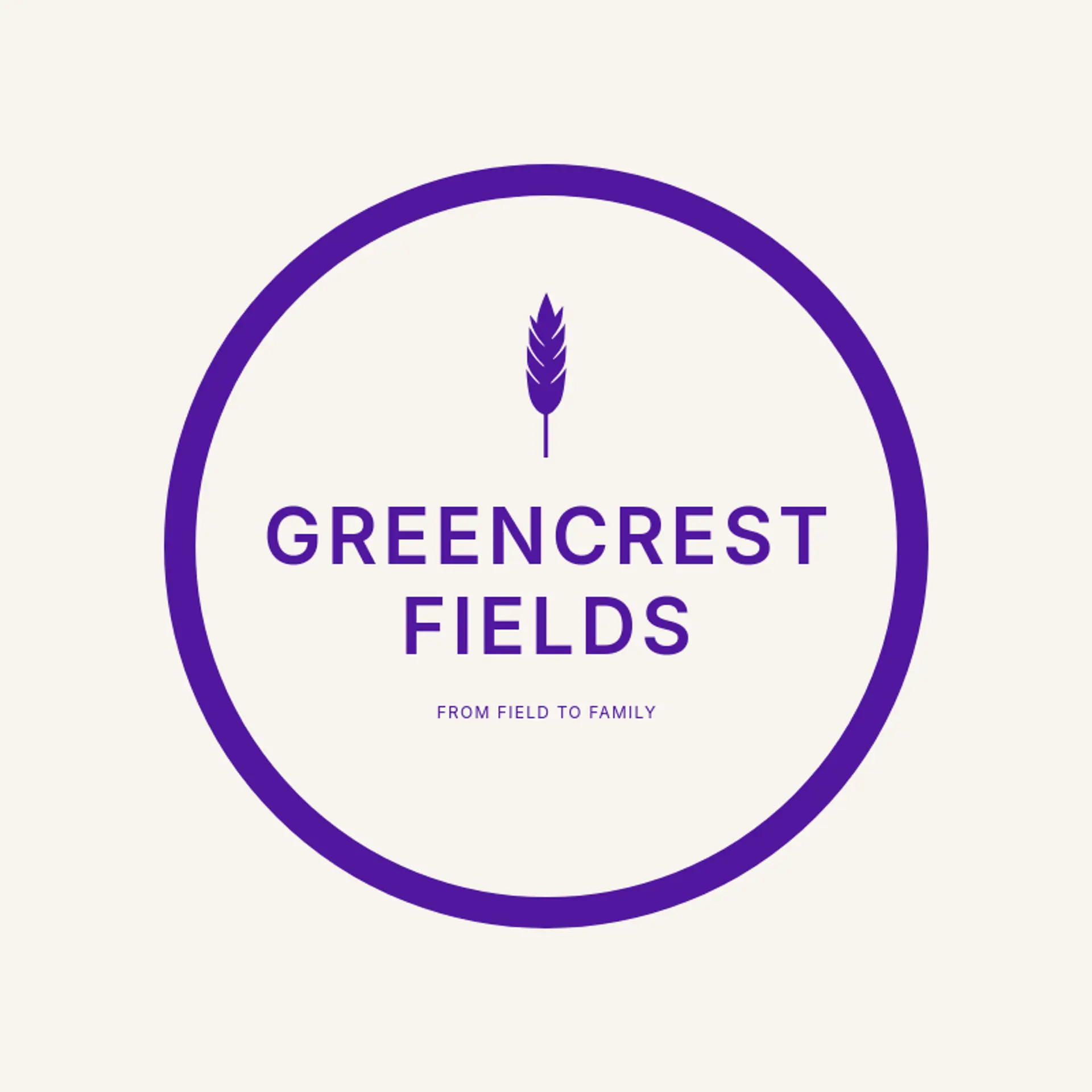 Greencrest Fields logo for poultry farm