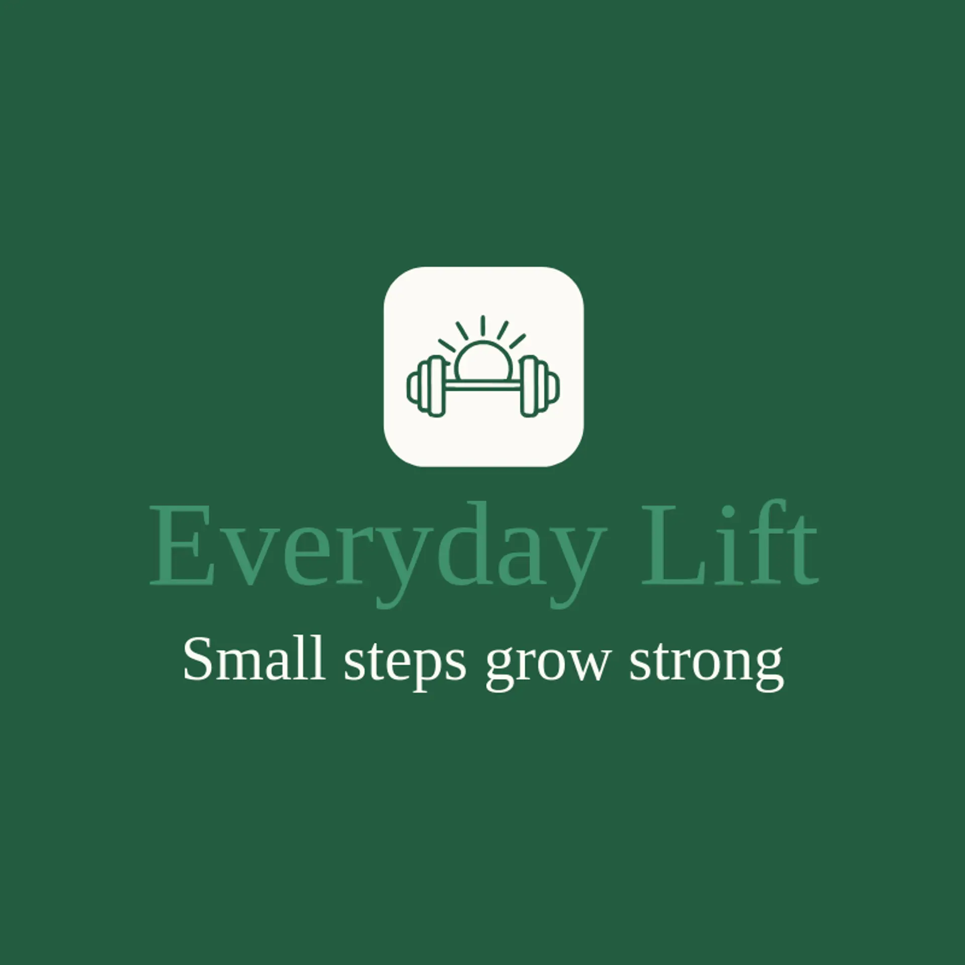 Everyday Lift logo for exercise