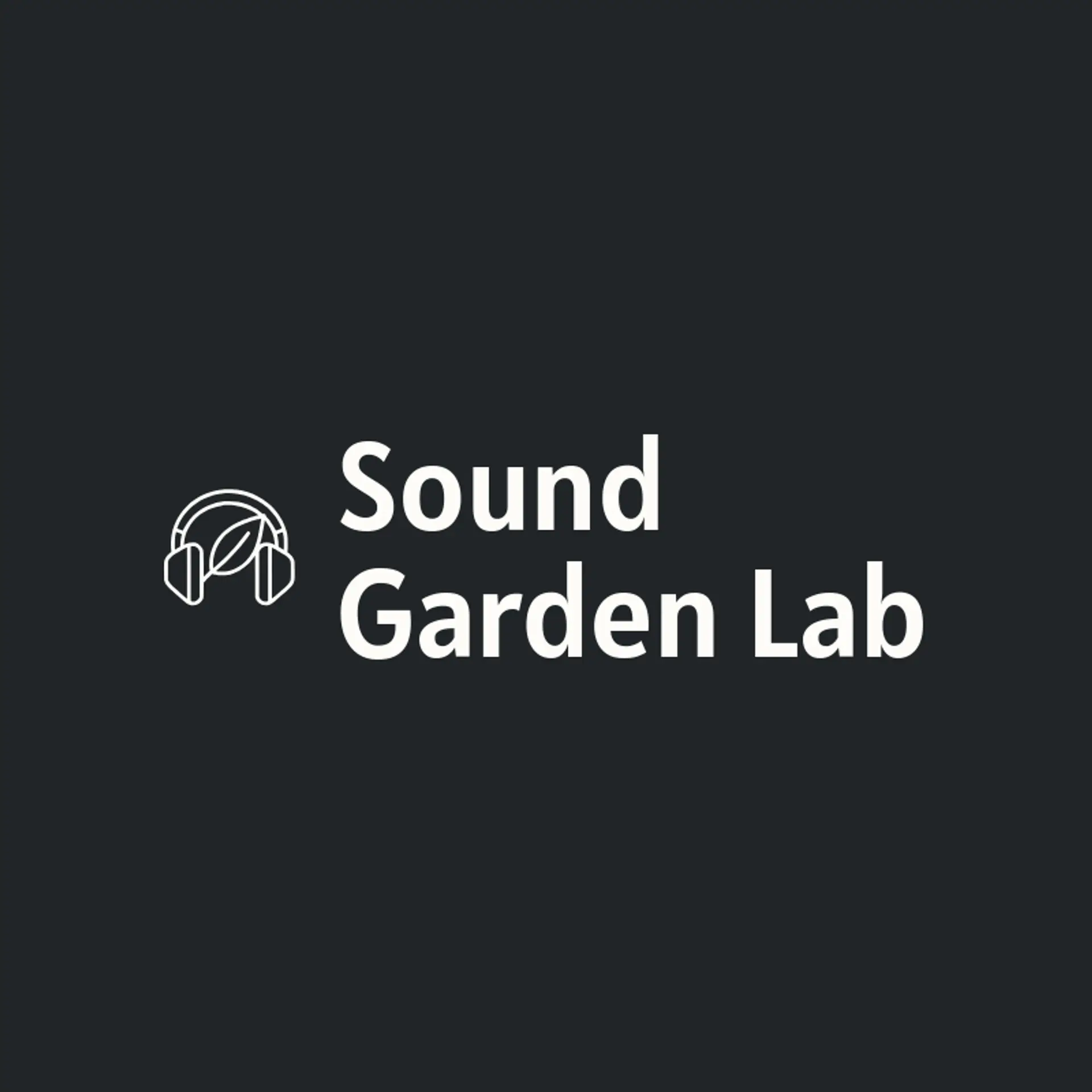 Sound Garden Lab logo for studio