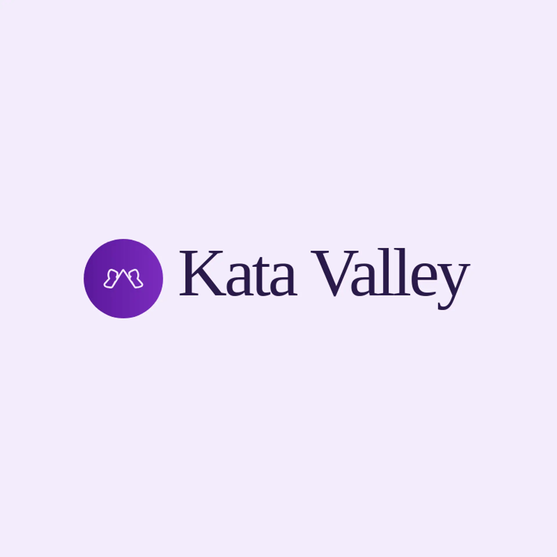 Kata Valley logo for karate