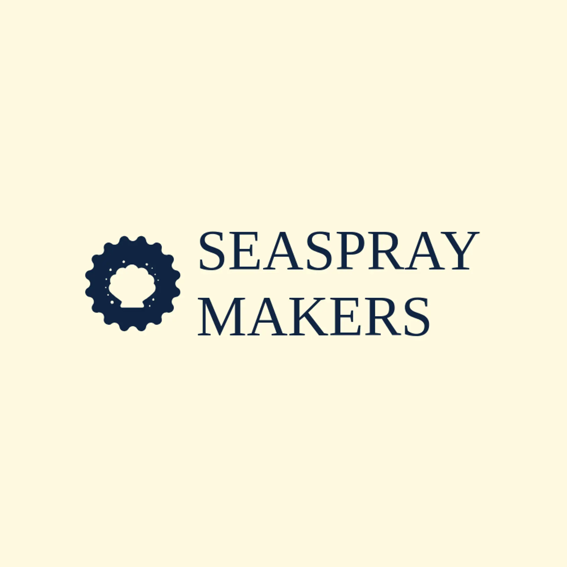 Seaspray Makers logo for shell