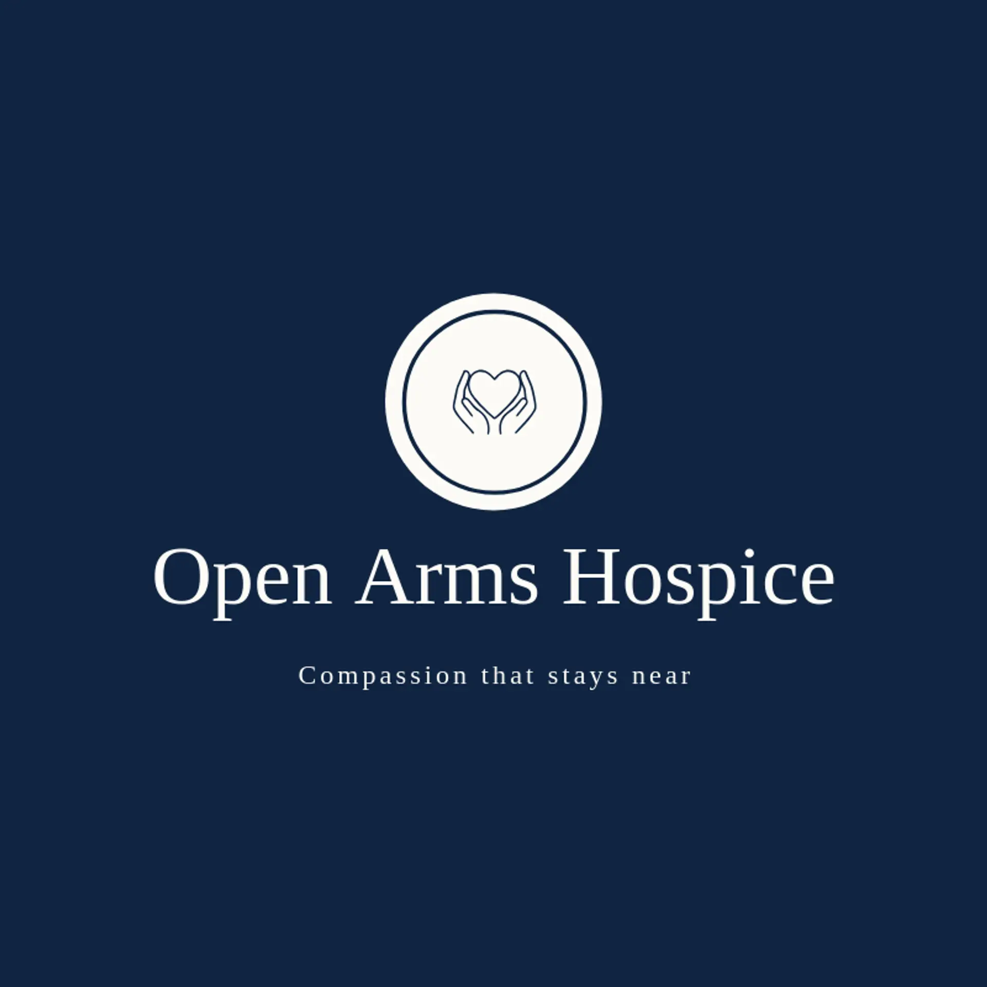 Open Arms Hospice logo for hospice