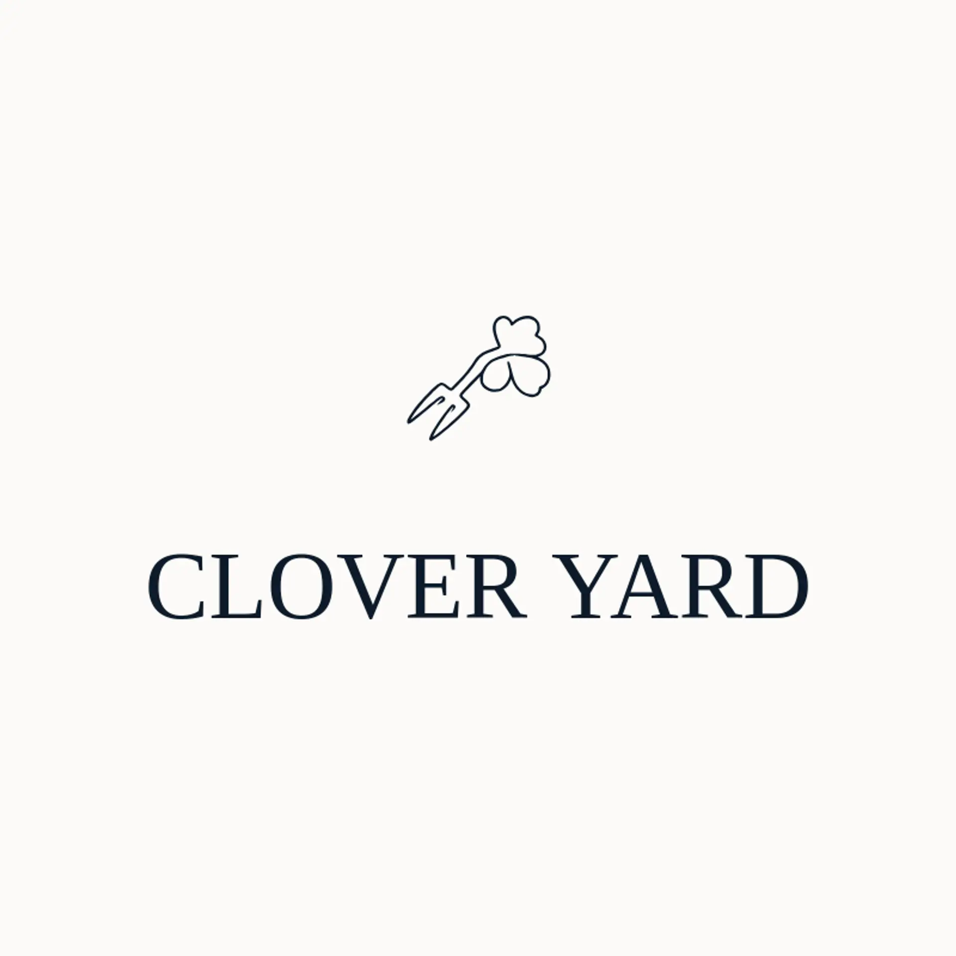 Clover Yard logo for gardening