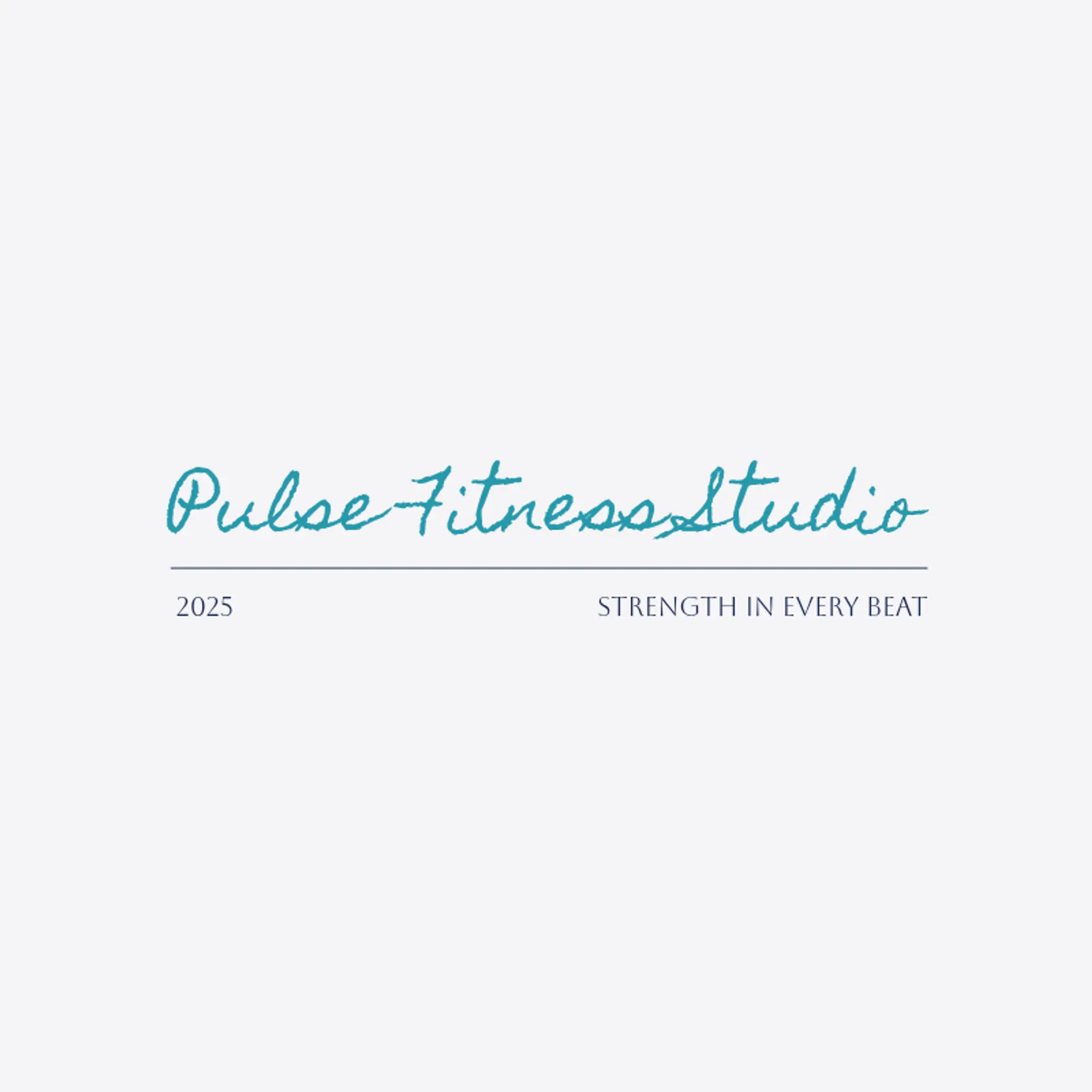 Pulse Fitness Studio logo for fitness gym