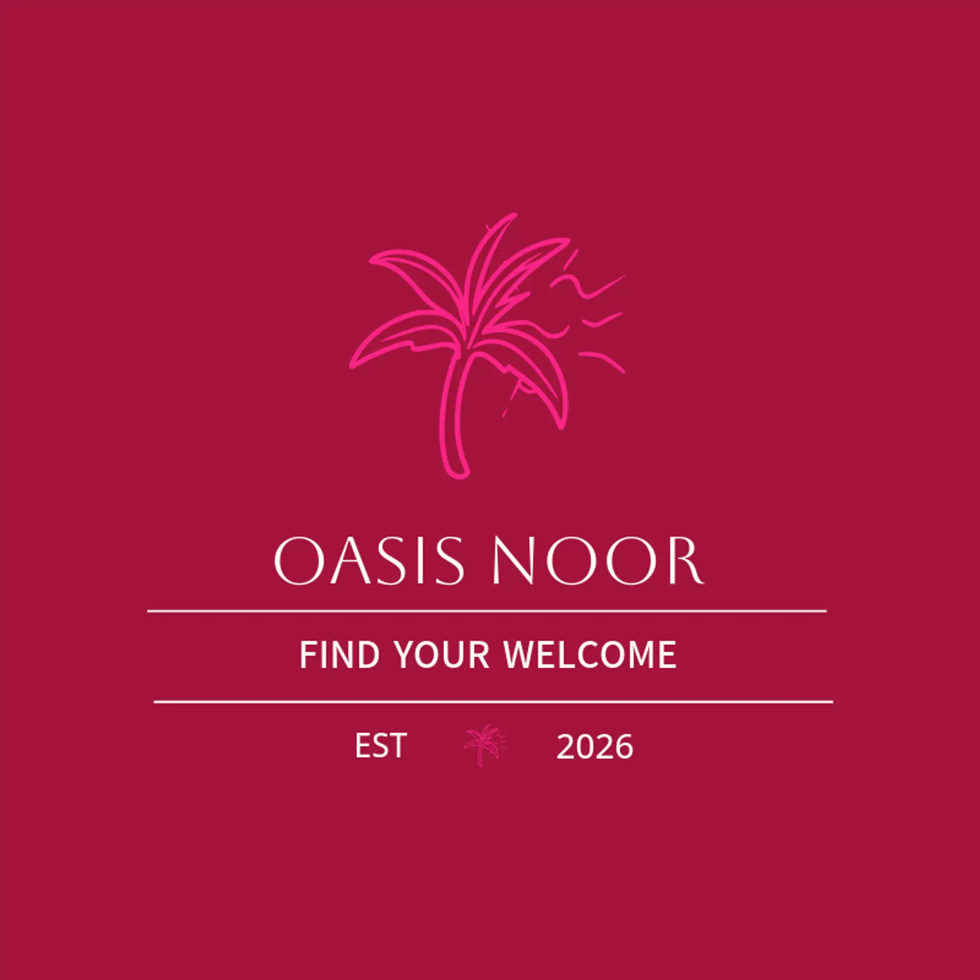 Oasis Noor logo for muslim