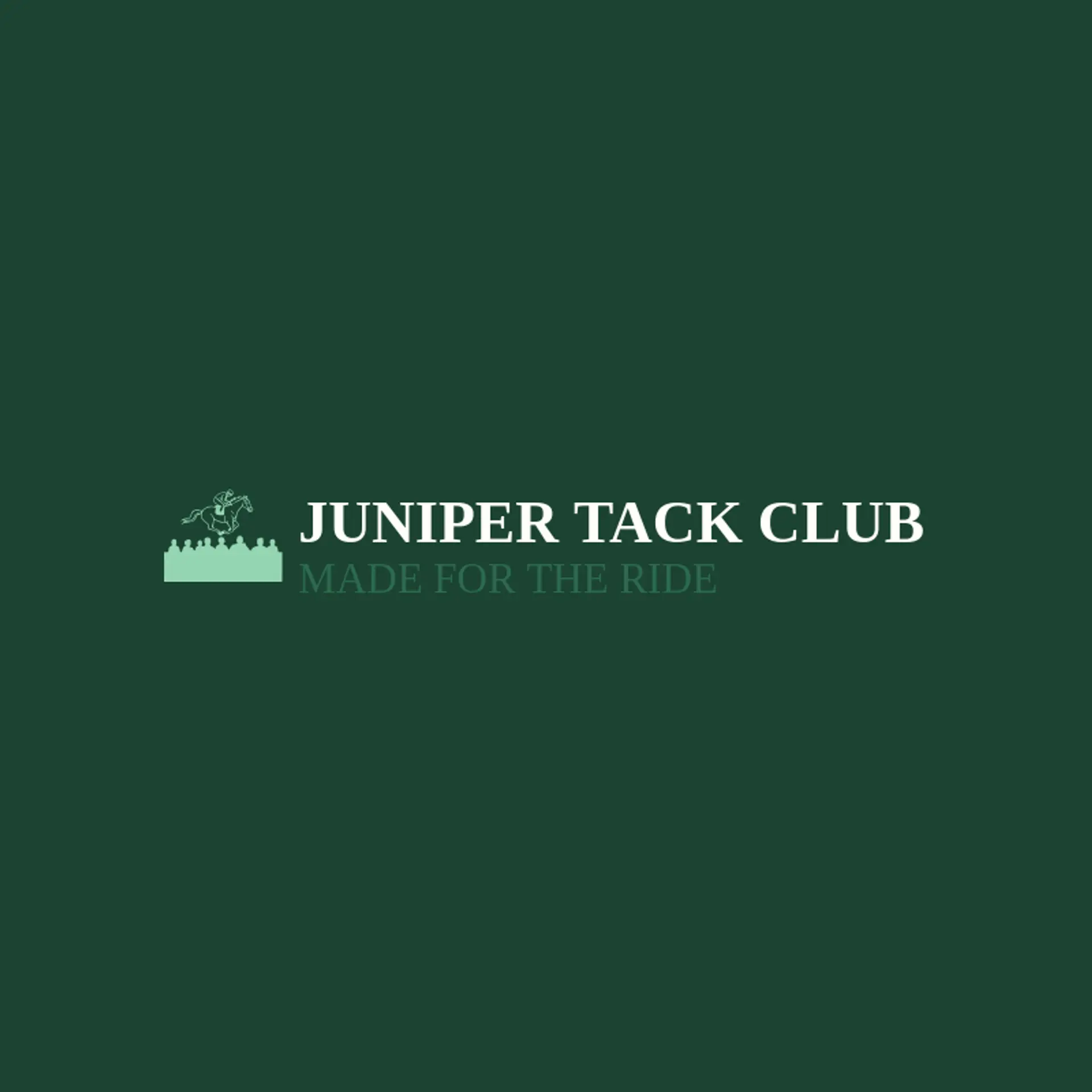 Juniper Tack Club logo for jockey