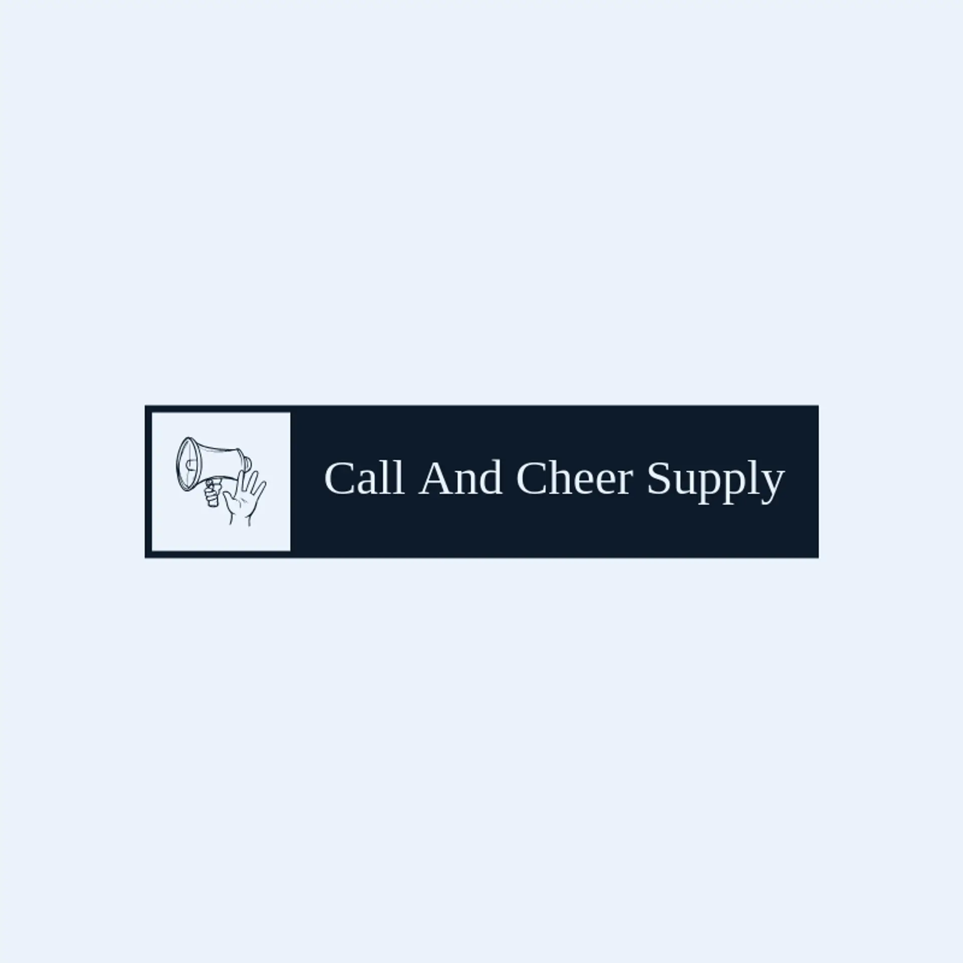 Call and Cheer Supply logo for megaphone