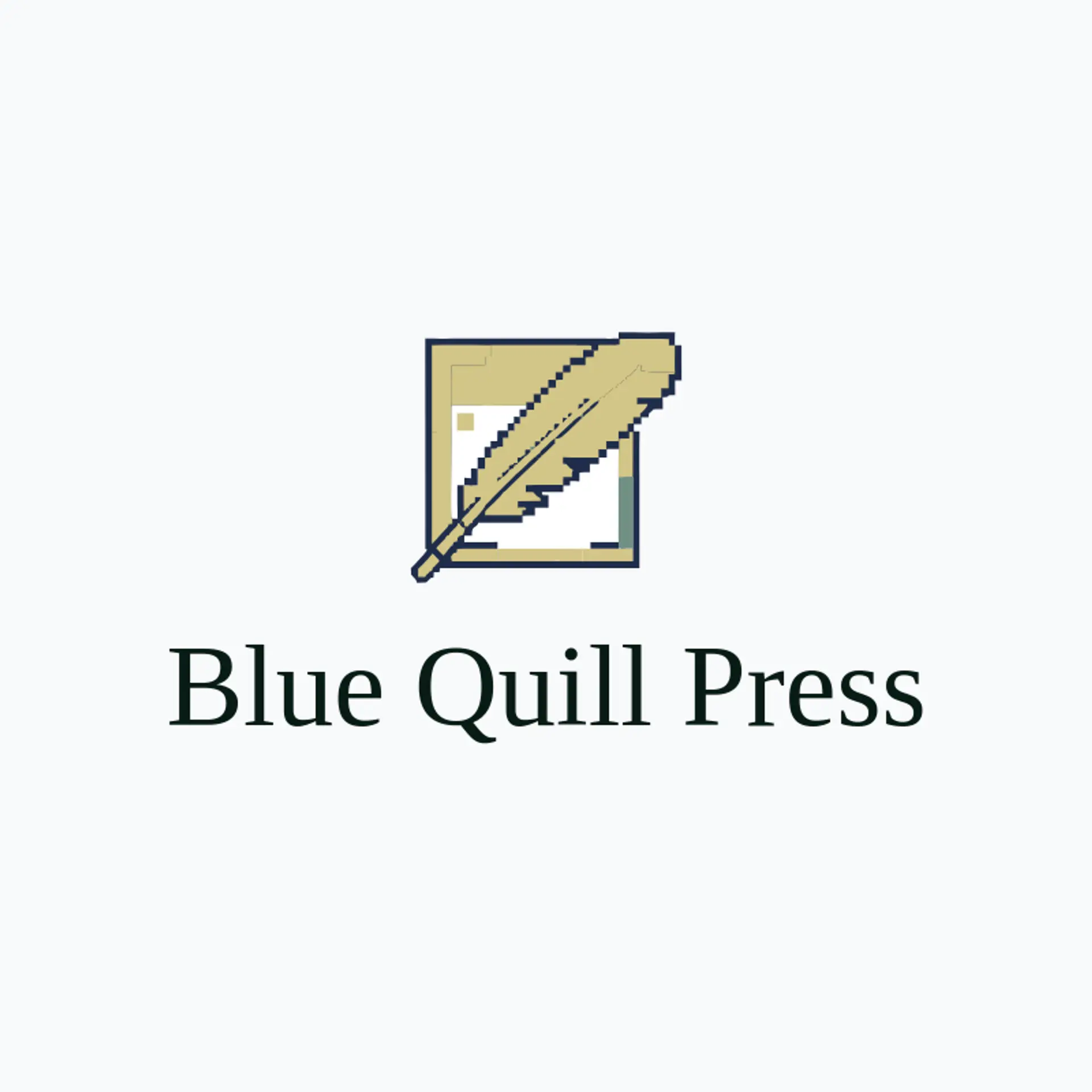 Blue Quill Press logo for publishing
