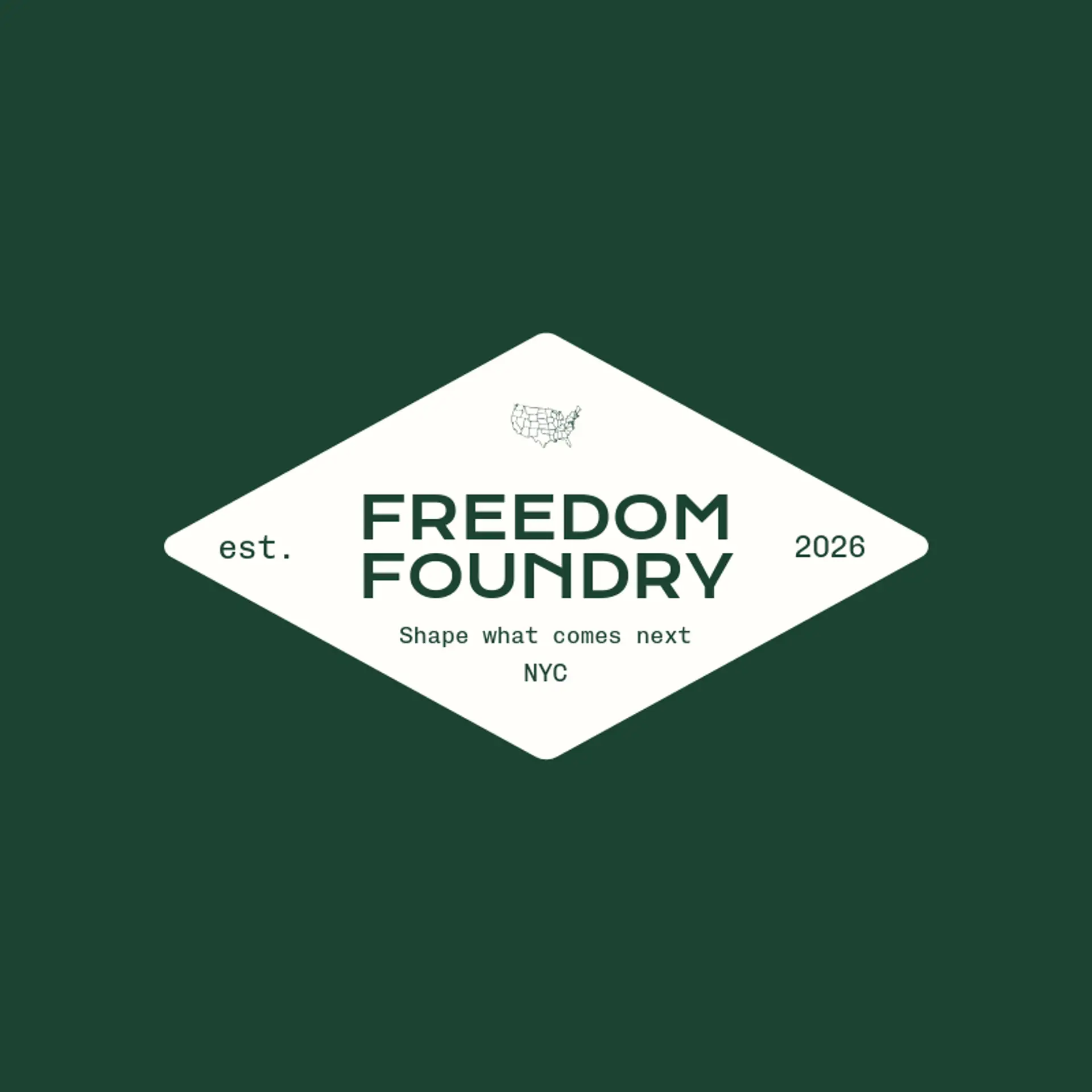 Freedom Foundry logo for united states