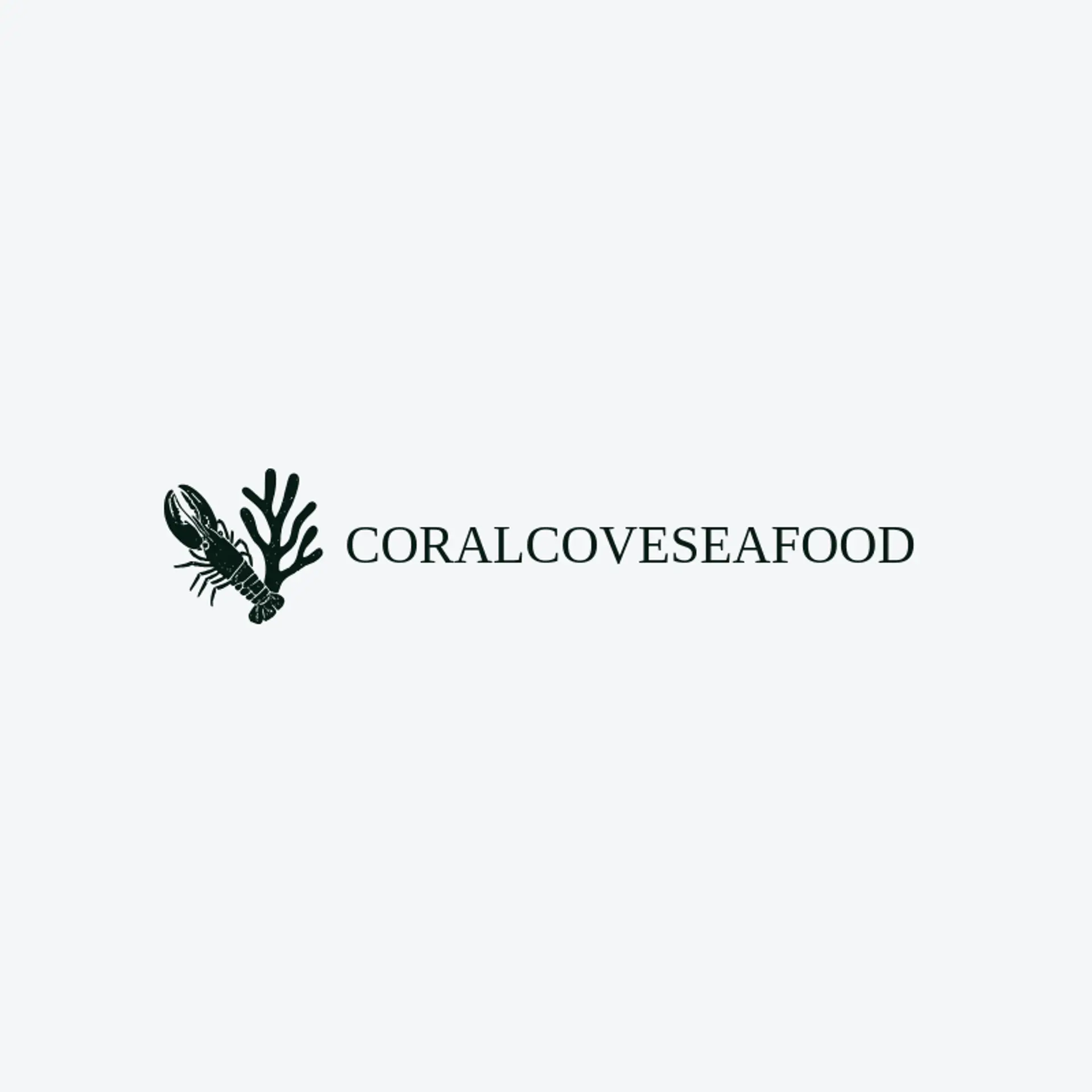 Coral Cove Seafood logo for lobster