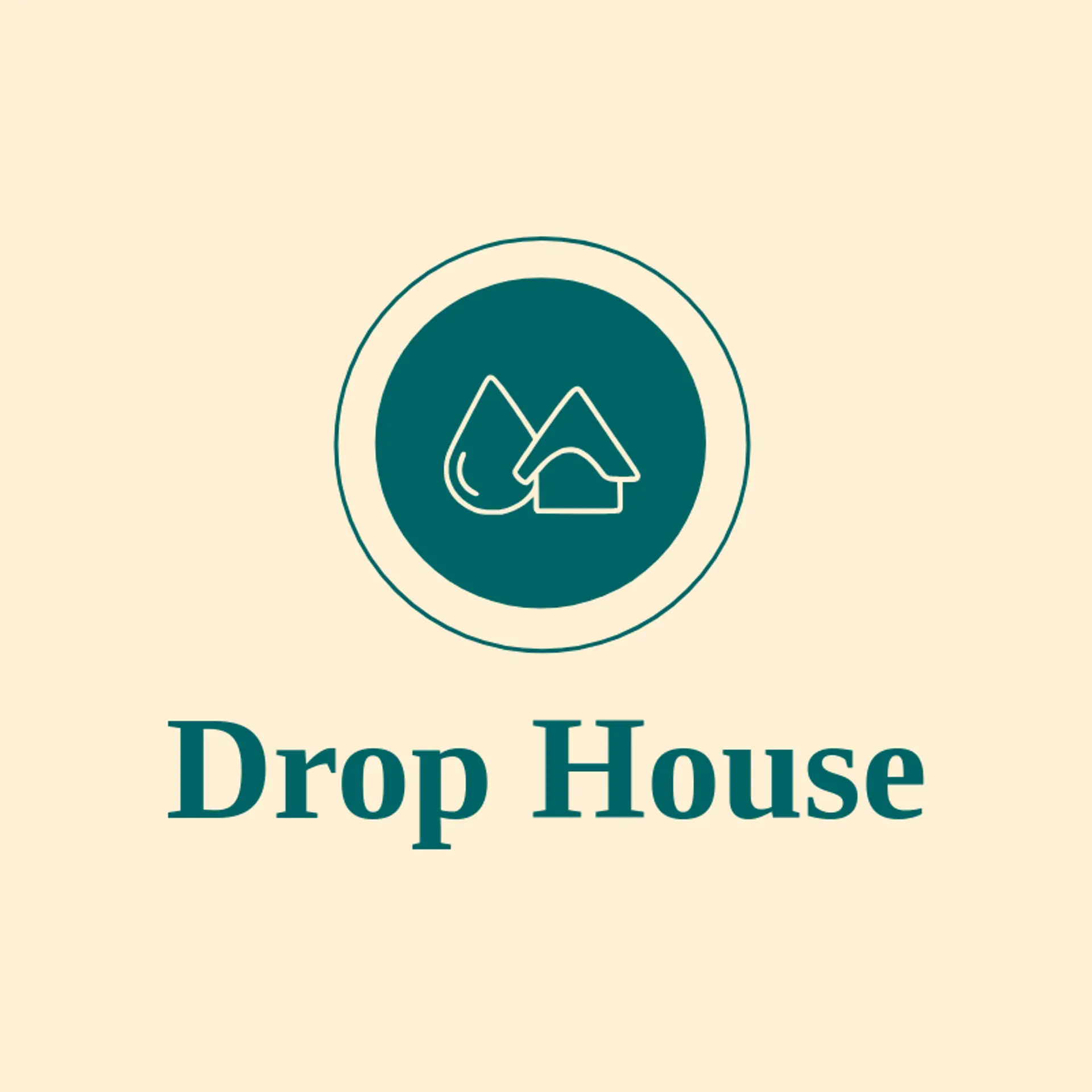 Drop House logo for paint