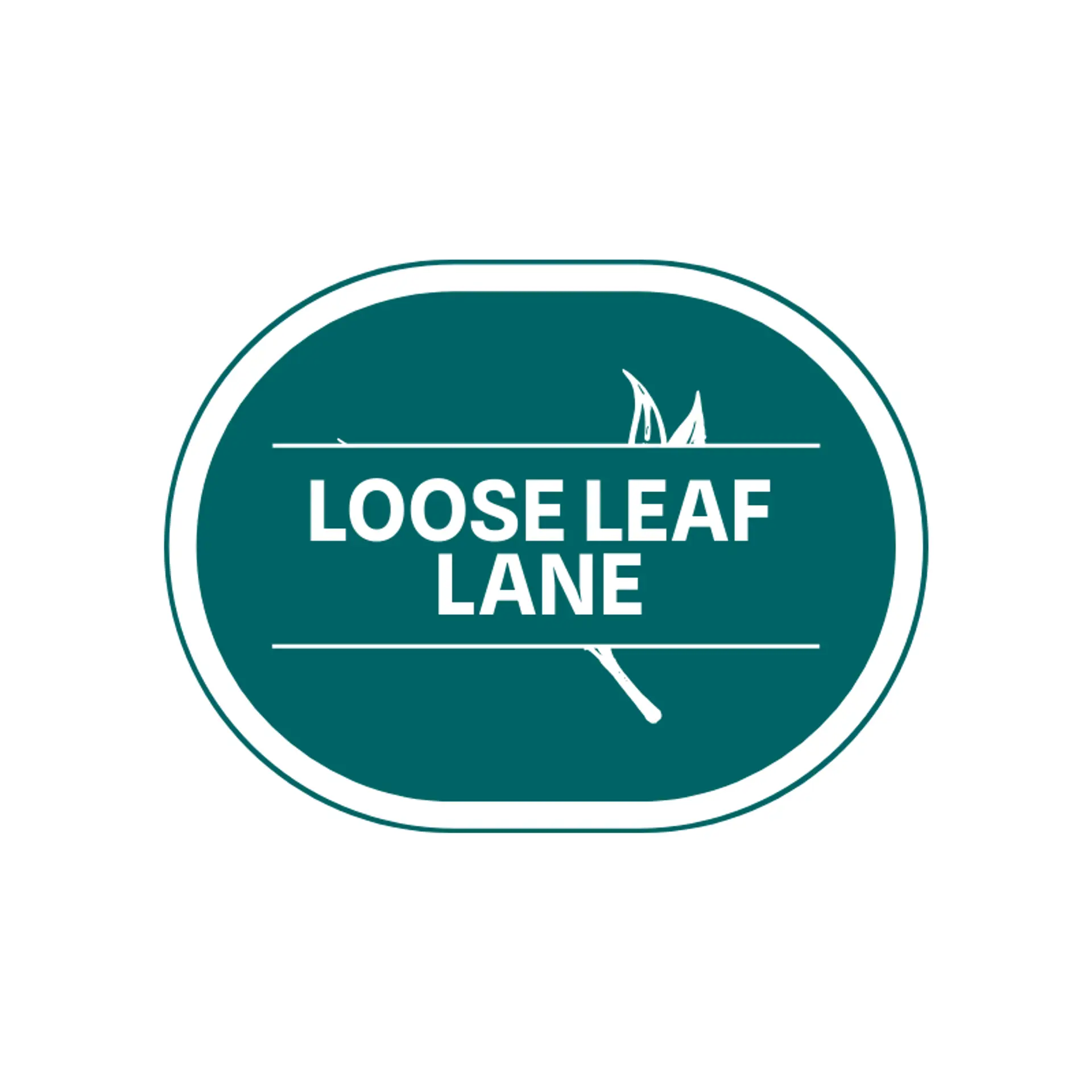 Loose Leaf Lane logo for tea shop