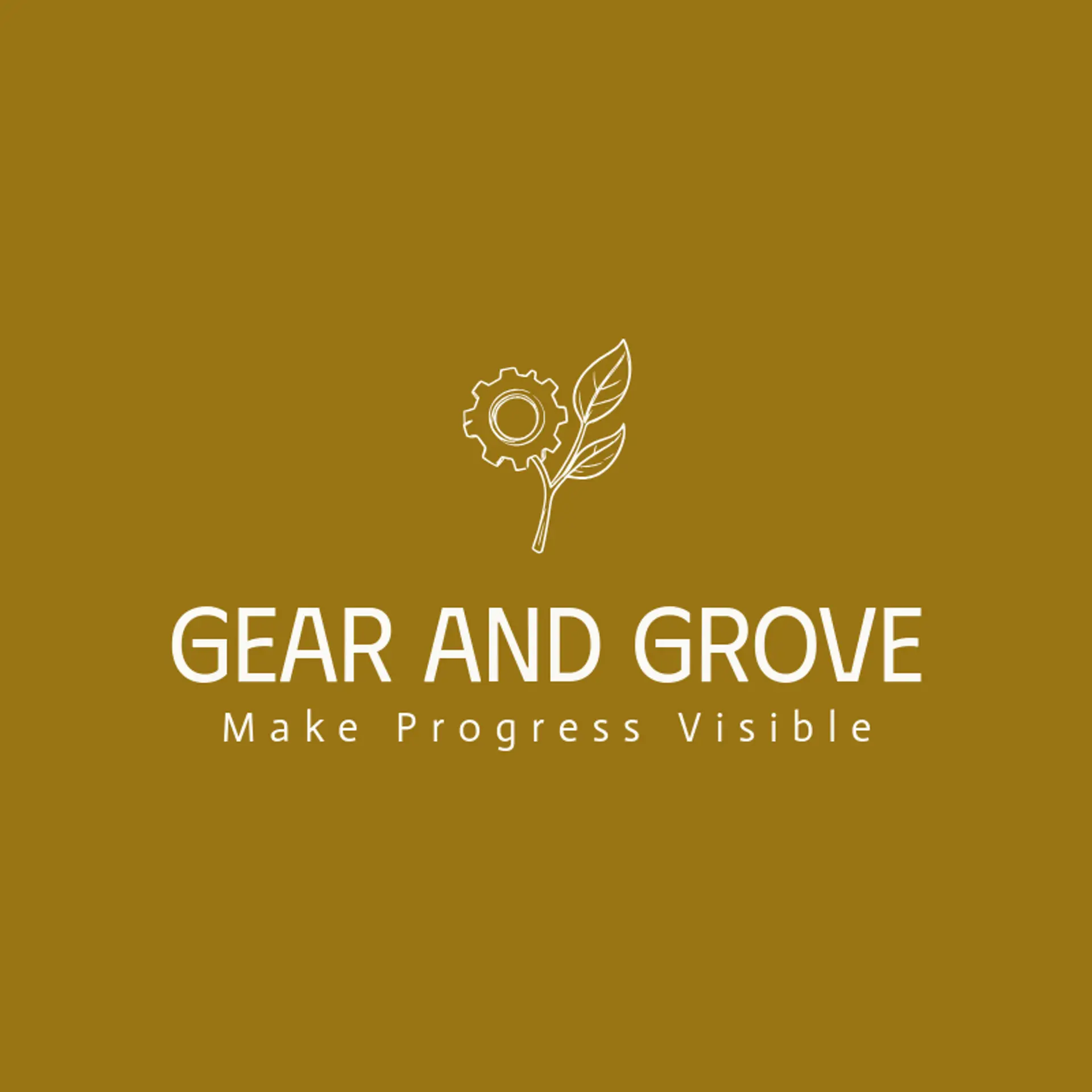 Gear and Grove logo for stem