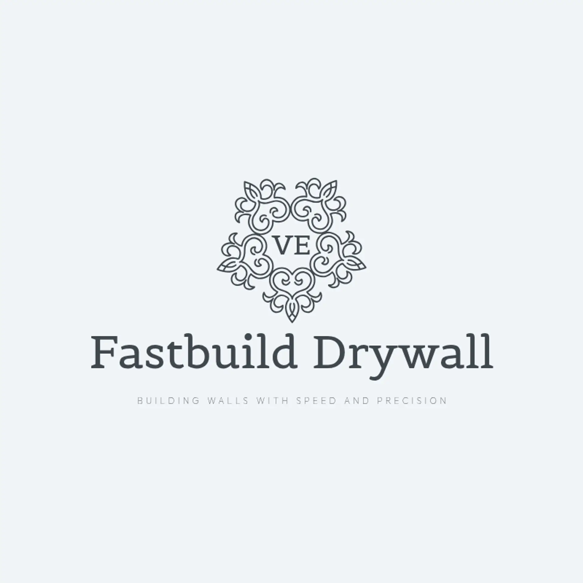 FastBuild Drywall logo for construction dry wall