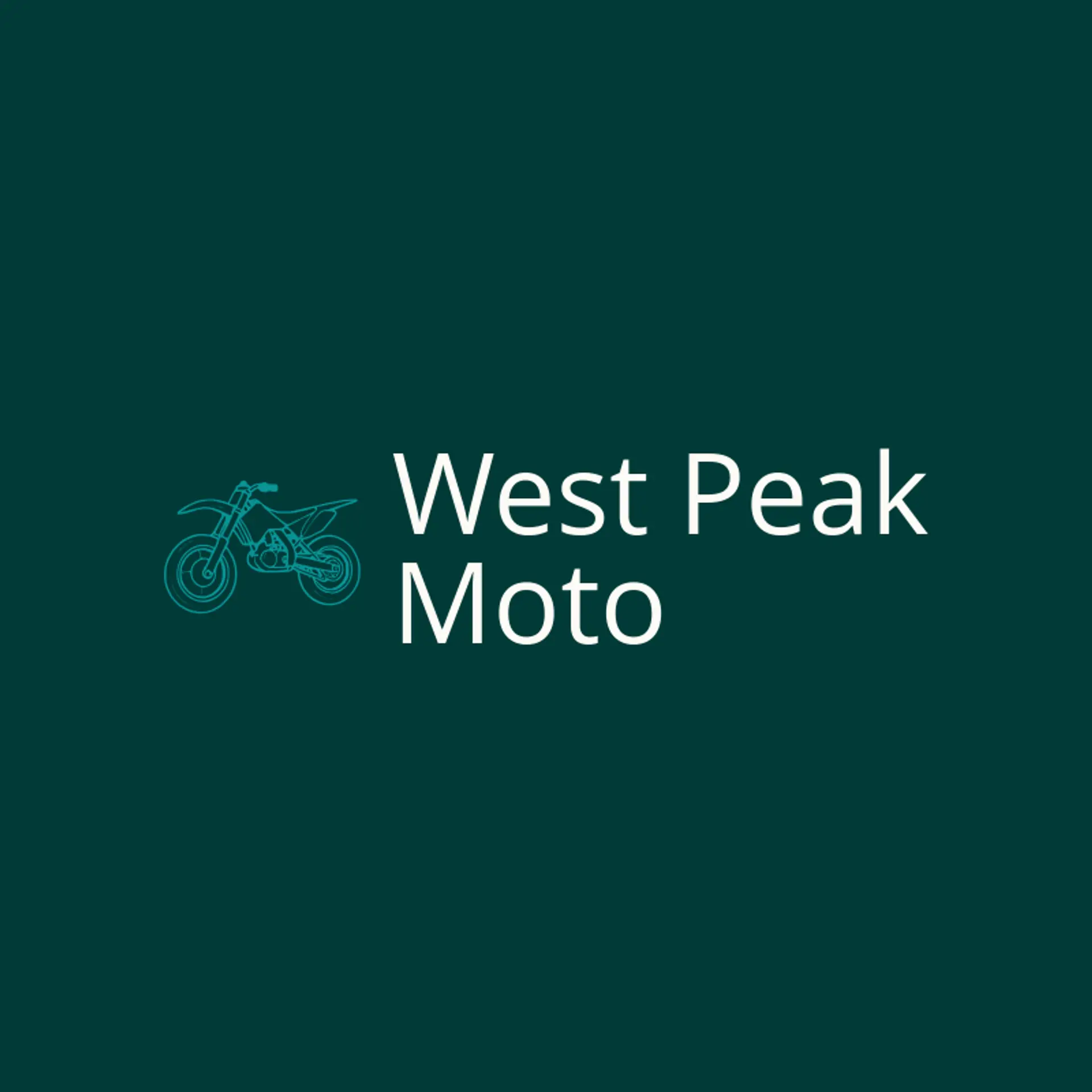 West Peak Moto logo for motocross