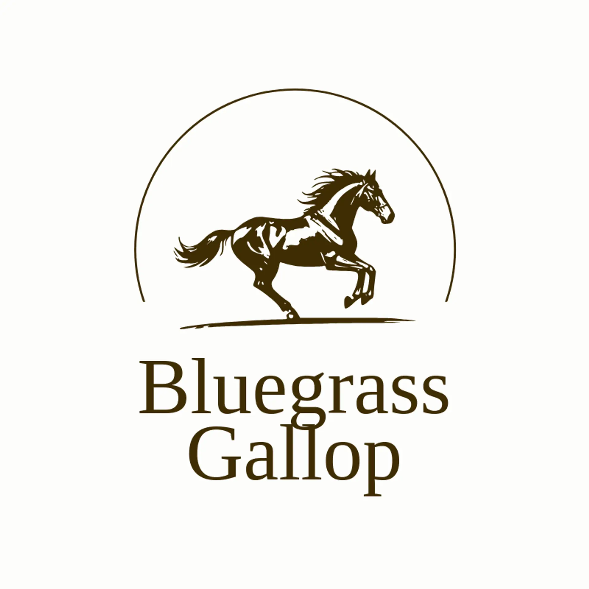 Bluegrass Gallop logo for derby