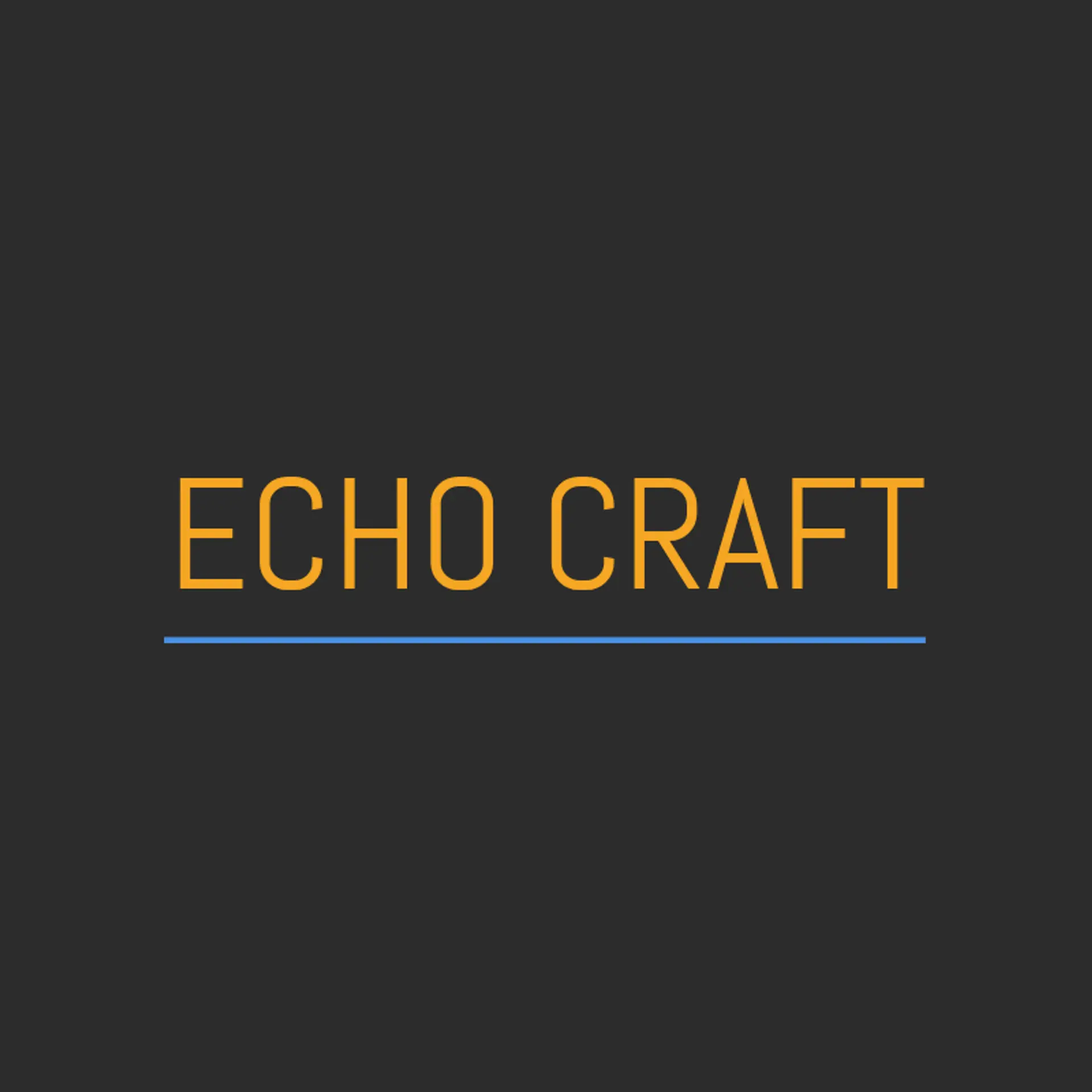 Echo Craft logo for creative music