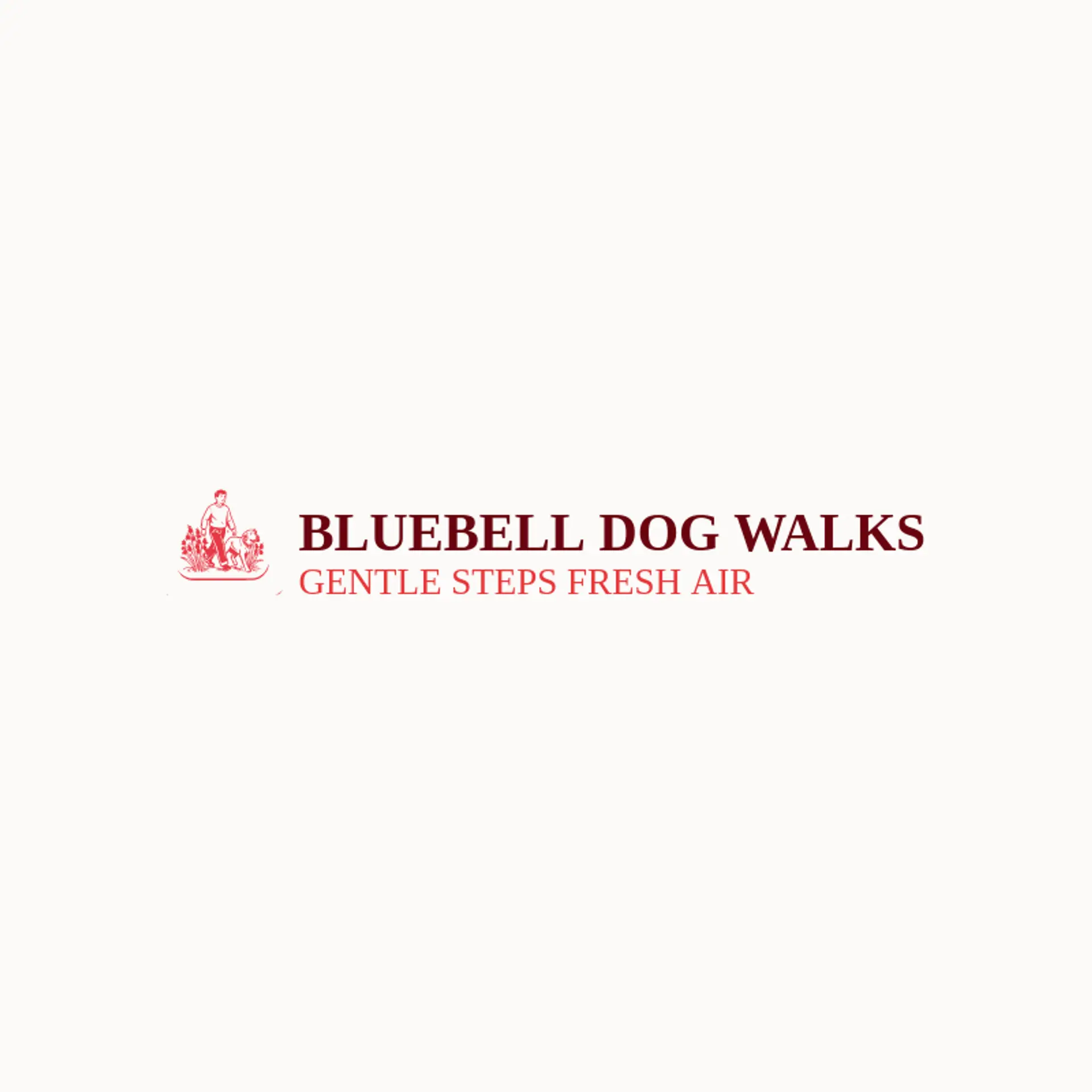 Bluebell Dog Walks logo for dog walking