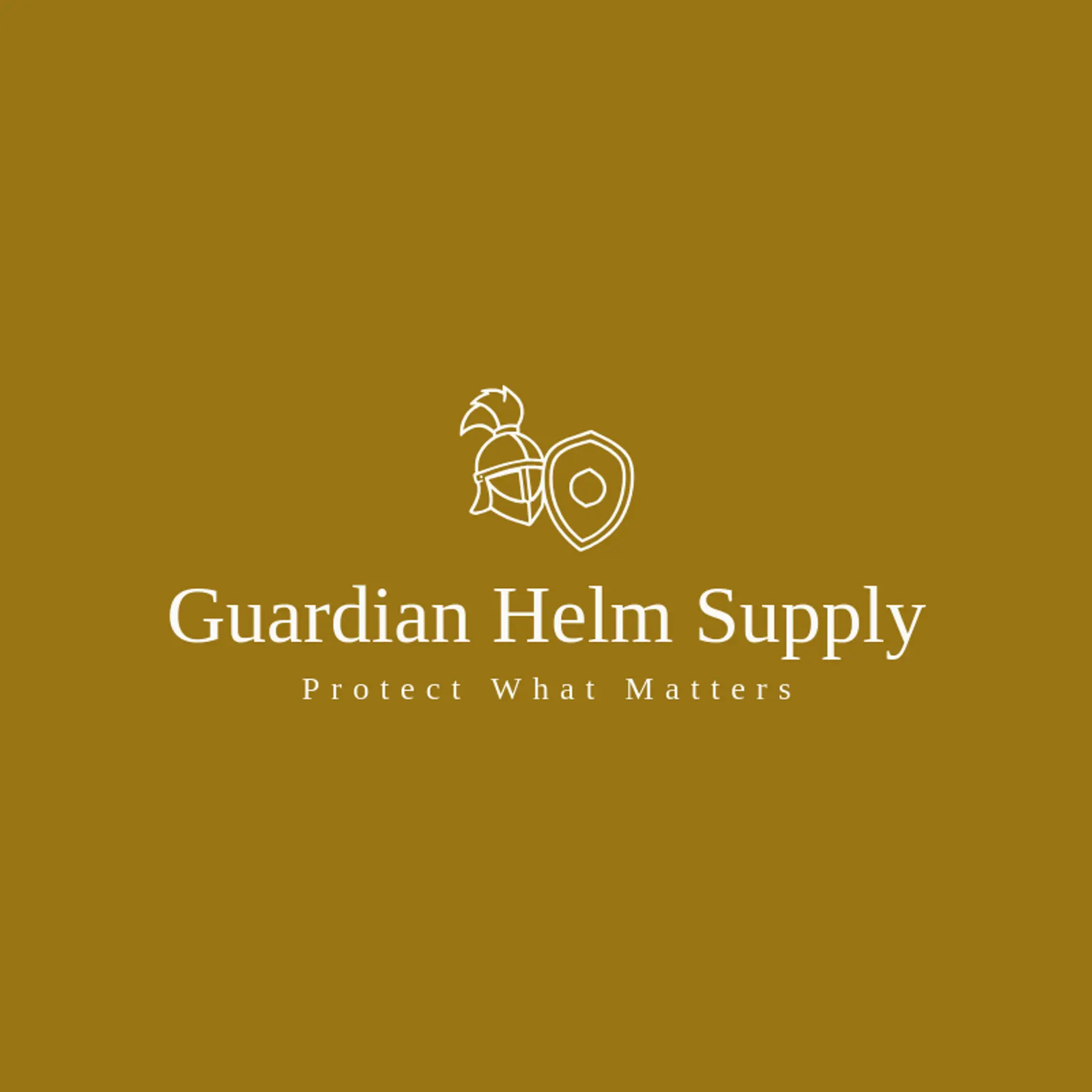 Guardian Helm Supply logo for knight