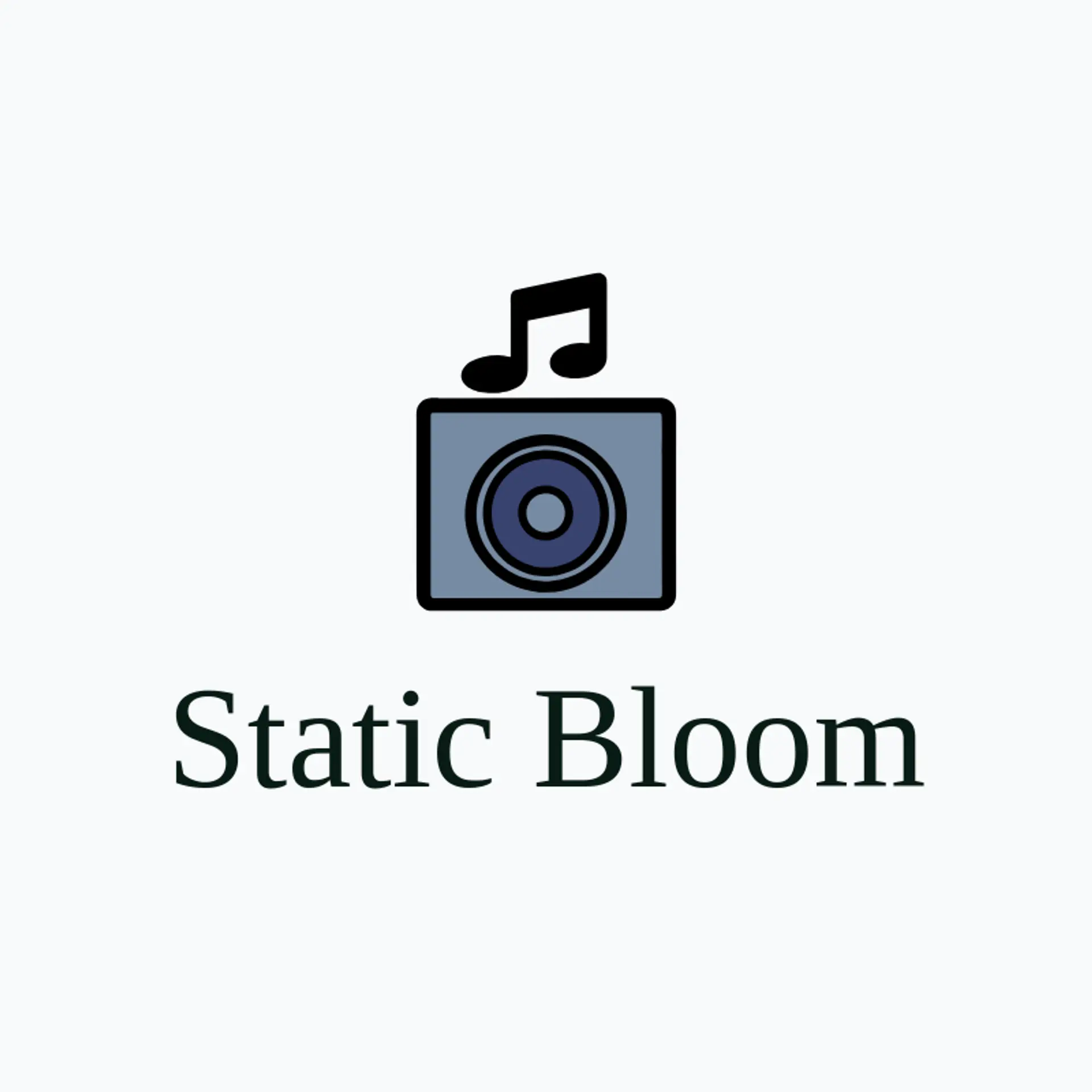 Static Bloom logo for rock and roll