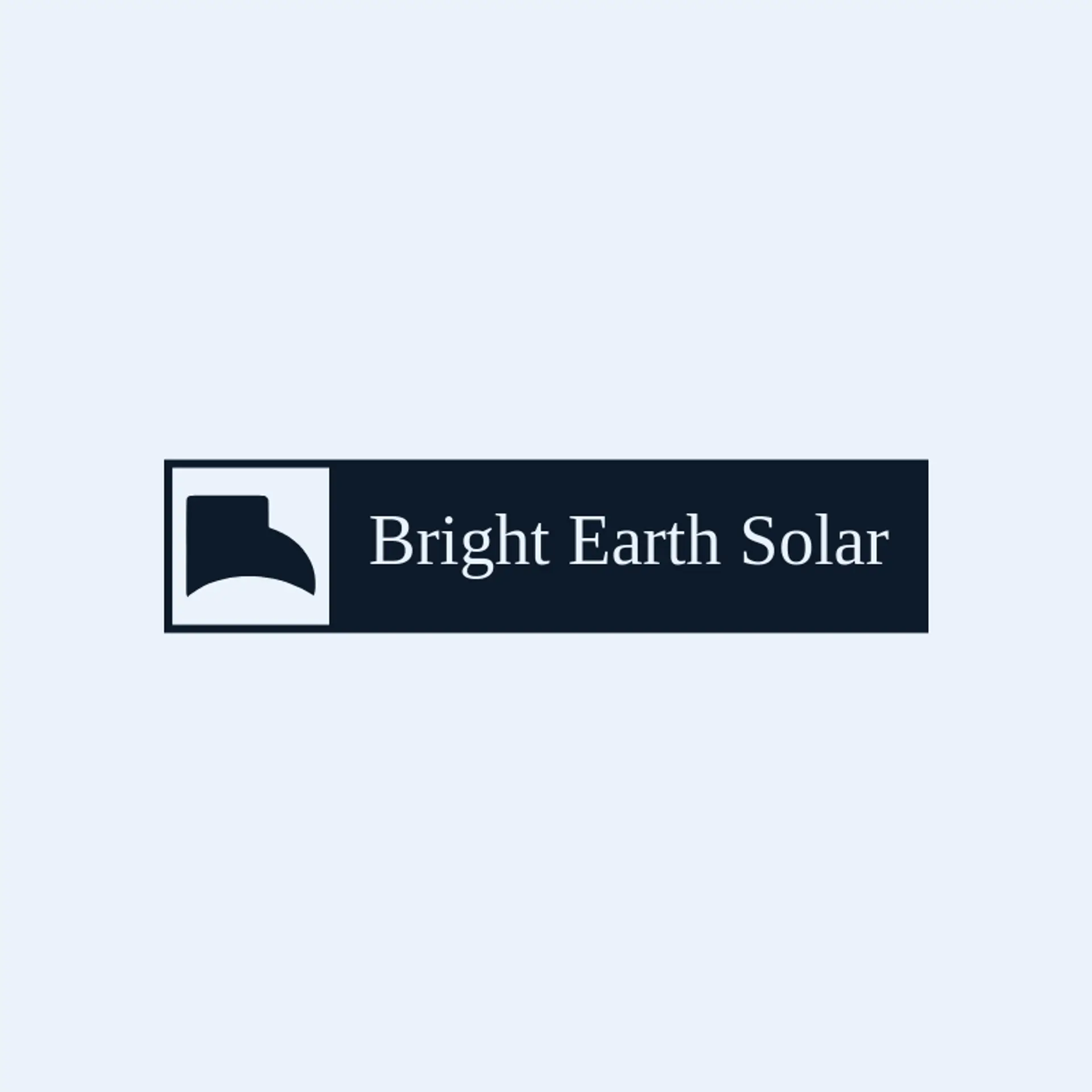 Bright Earth Solar logo for solar panel