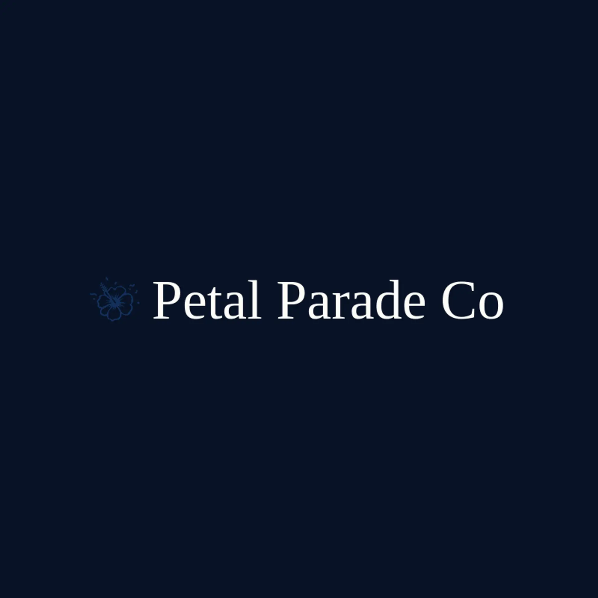 Petal Parade Co logo for hibiscus