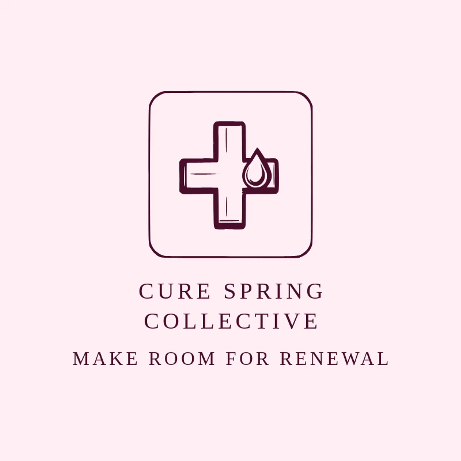 Cure Spring Collective logo for cure