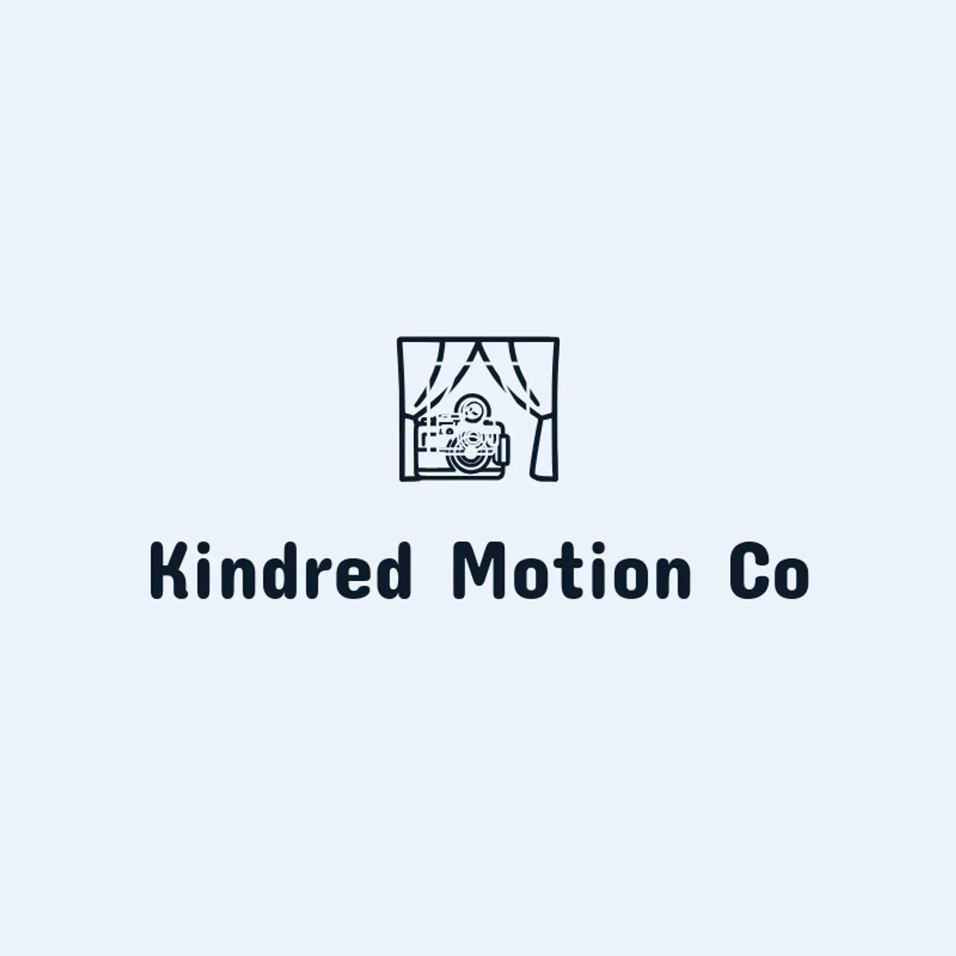 Kindred Motion Co logo for cinematic