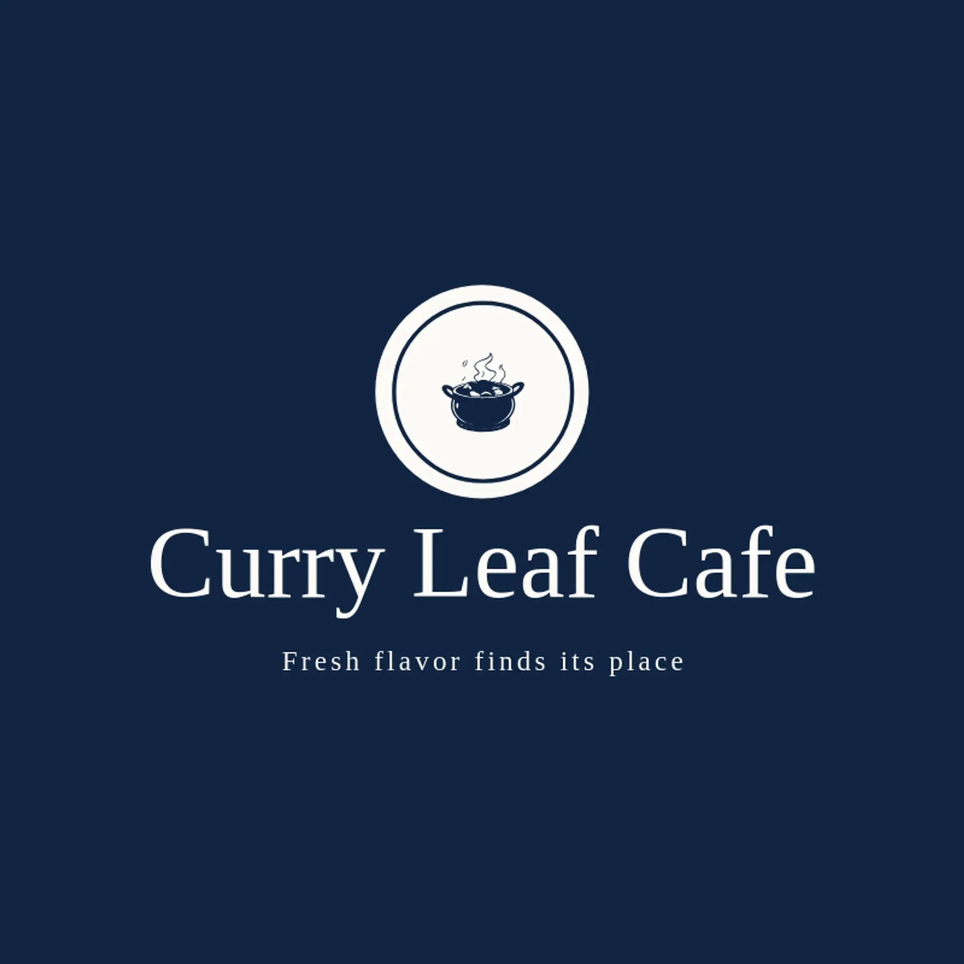 Curry Leaf Cafe logo for curry