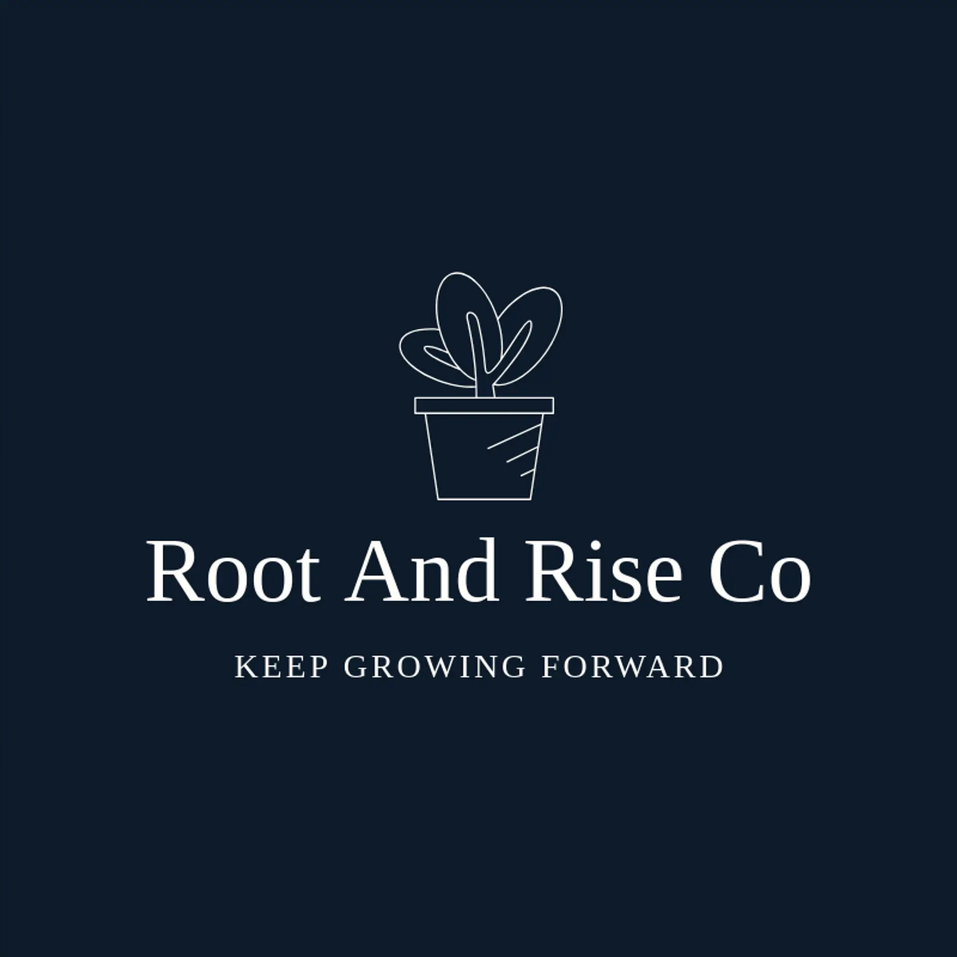 Root and Rise Co logo for sprout