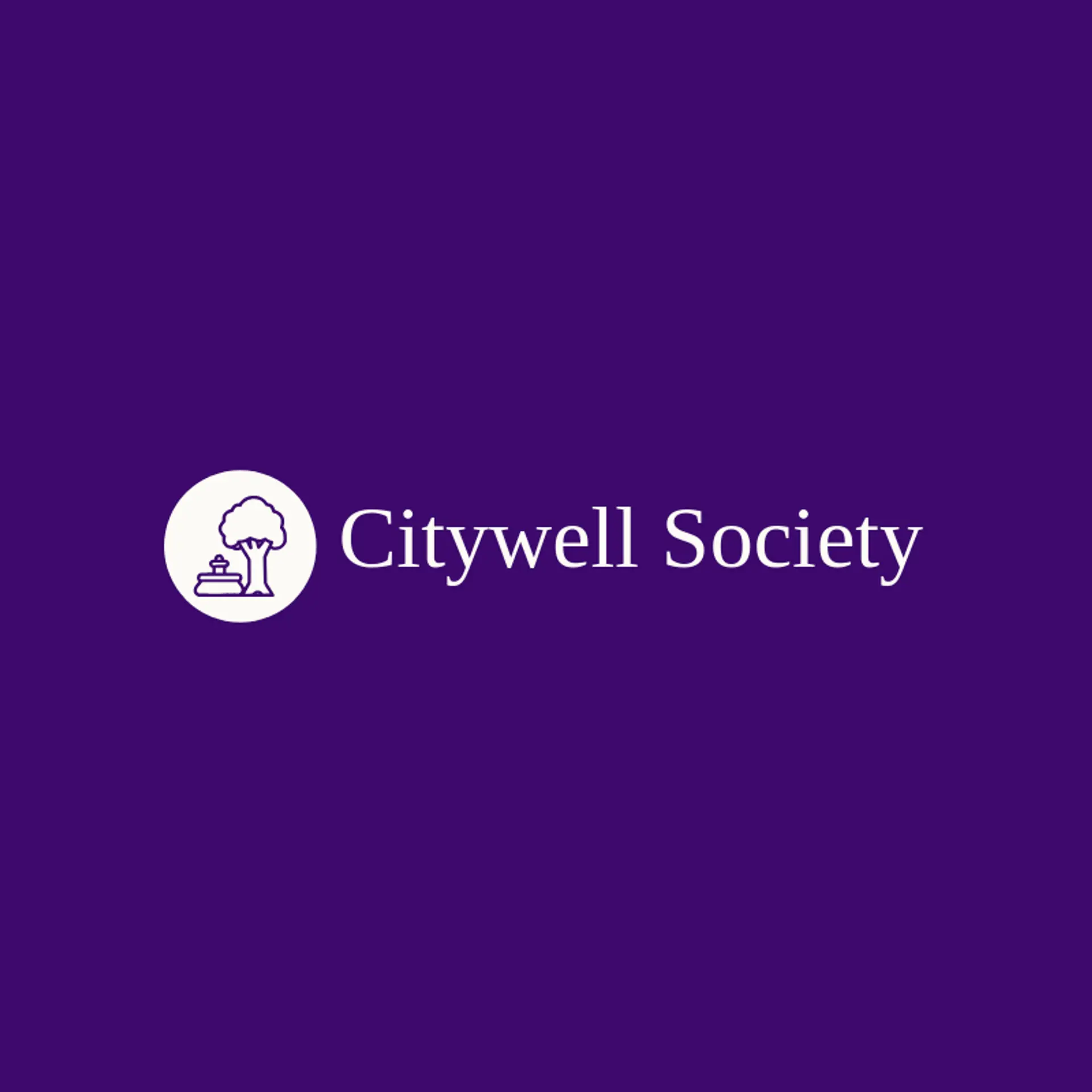 Citywell Society logo for urban