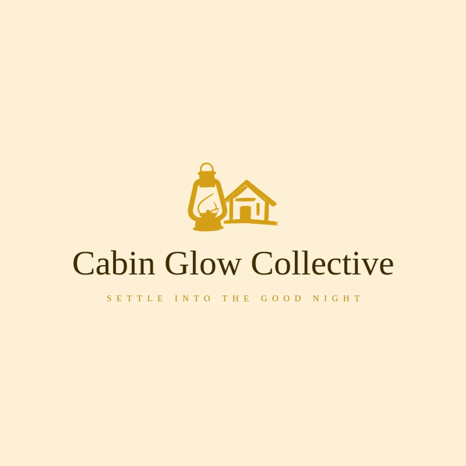 Cabin Glow Collective logo for lantern