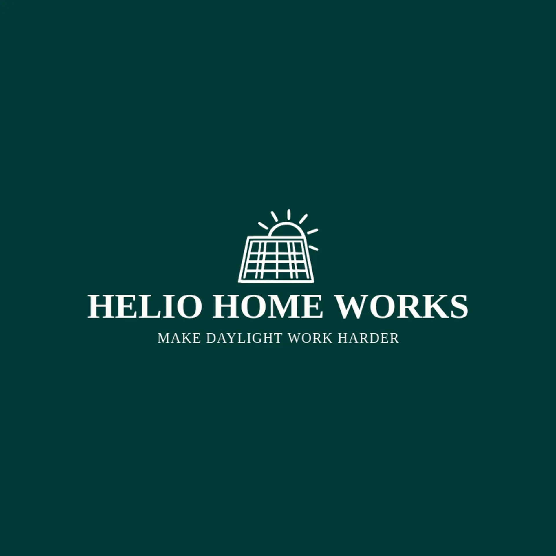 Helio Home Works logo for solar panel
