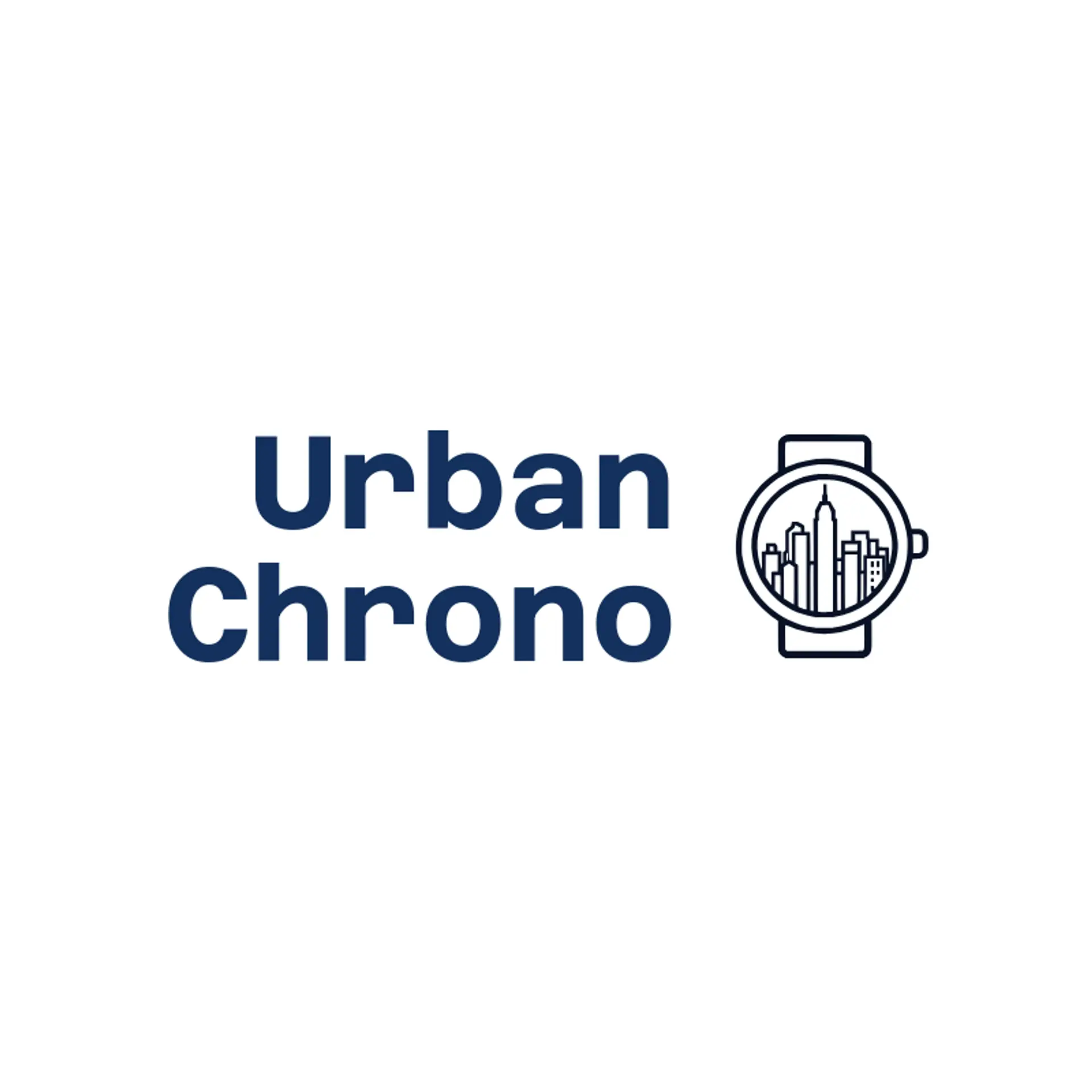 Urban Chrono logo for watch